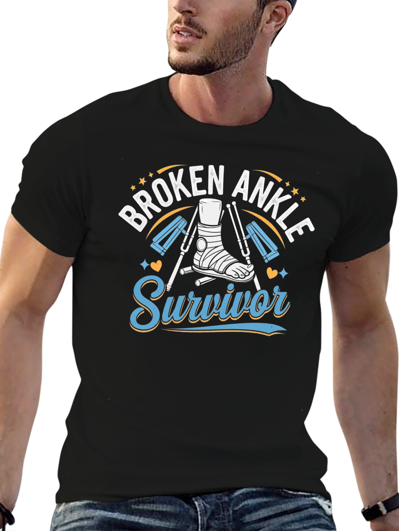 Broken Ankle Survivor T-Shirt