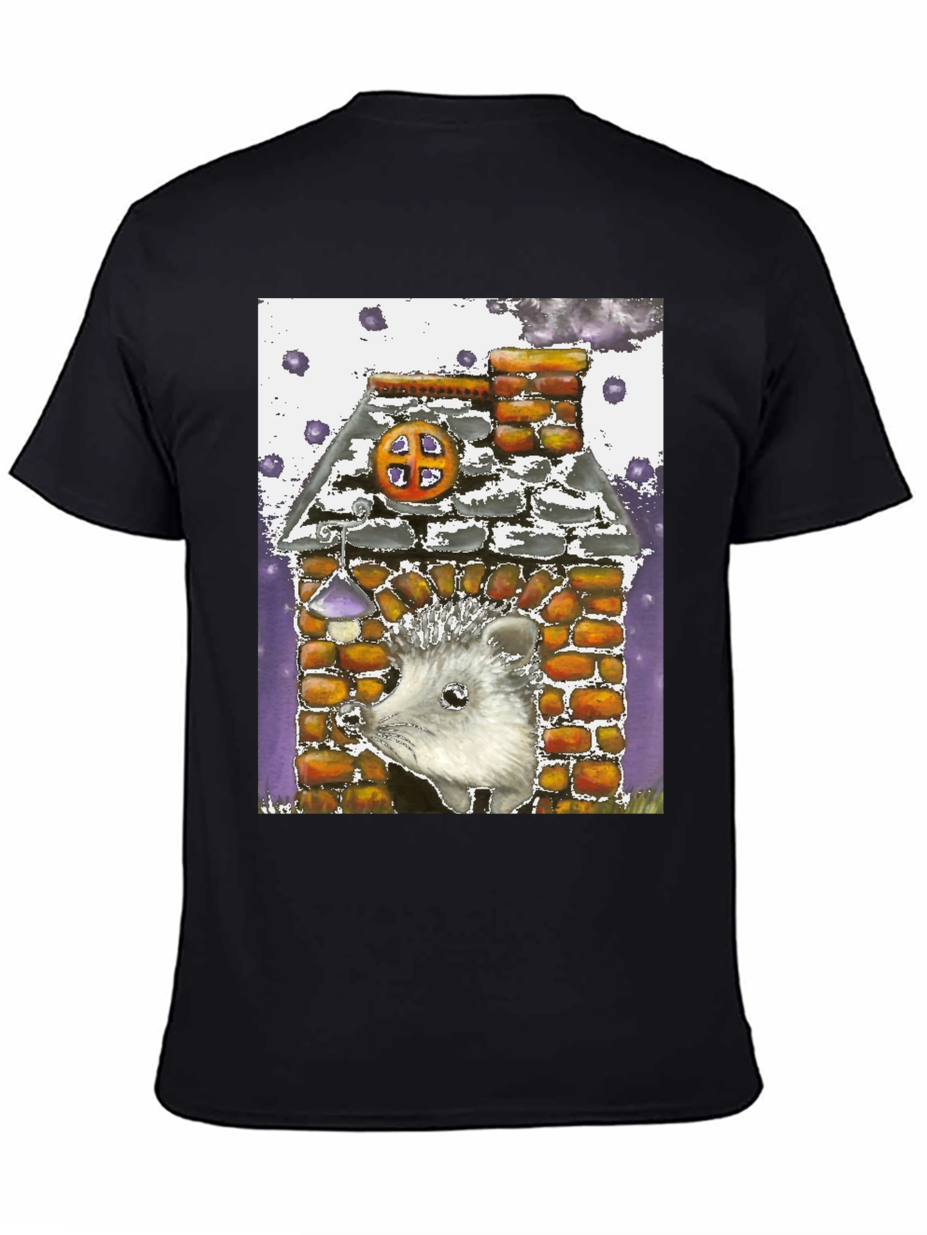 Hedgehog in Brick House T-Shirt