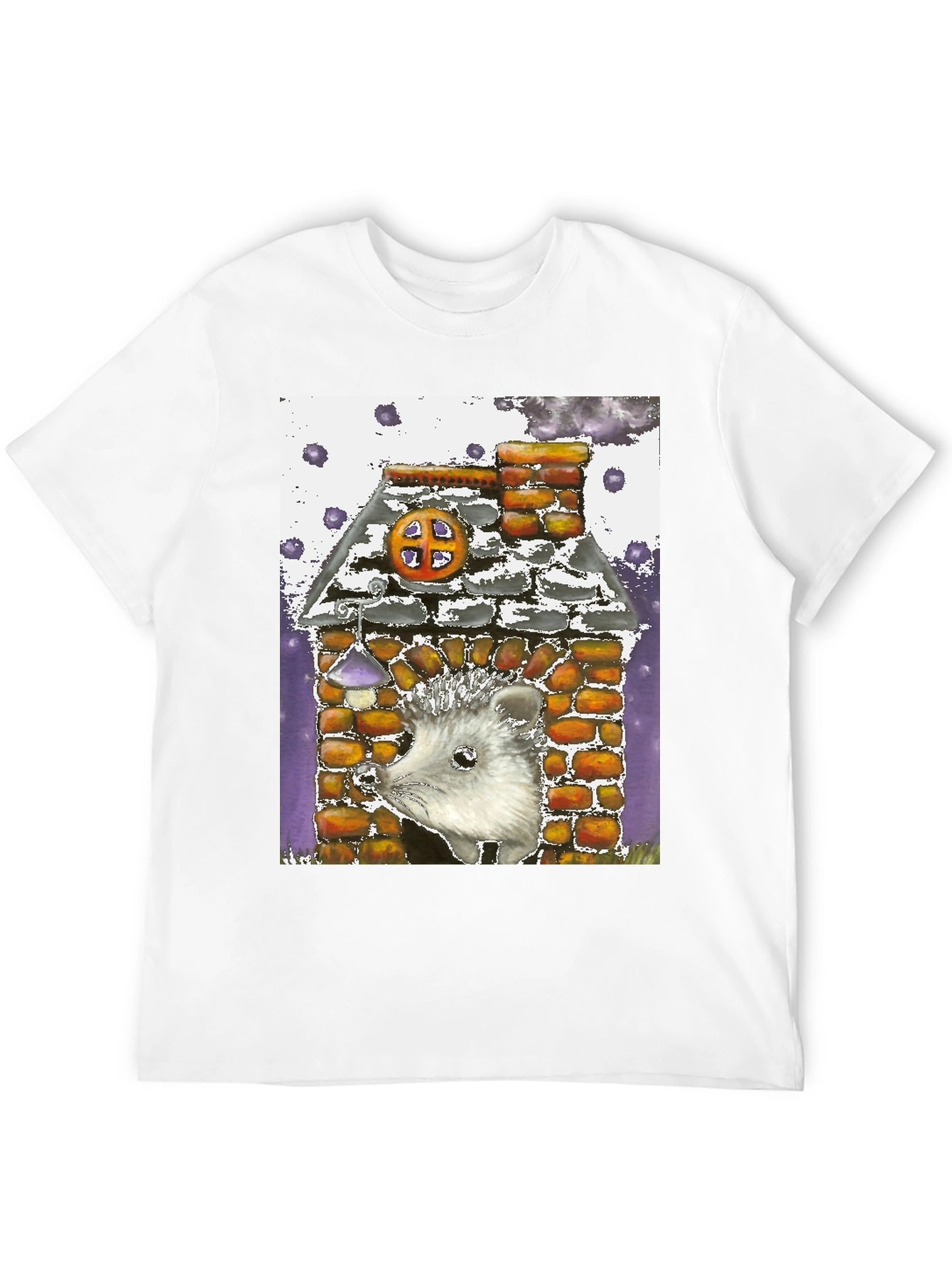 Hedgehog in Brick House T-Shirt