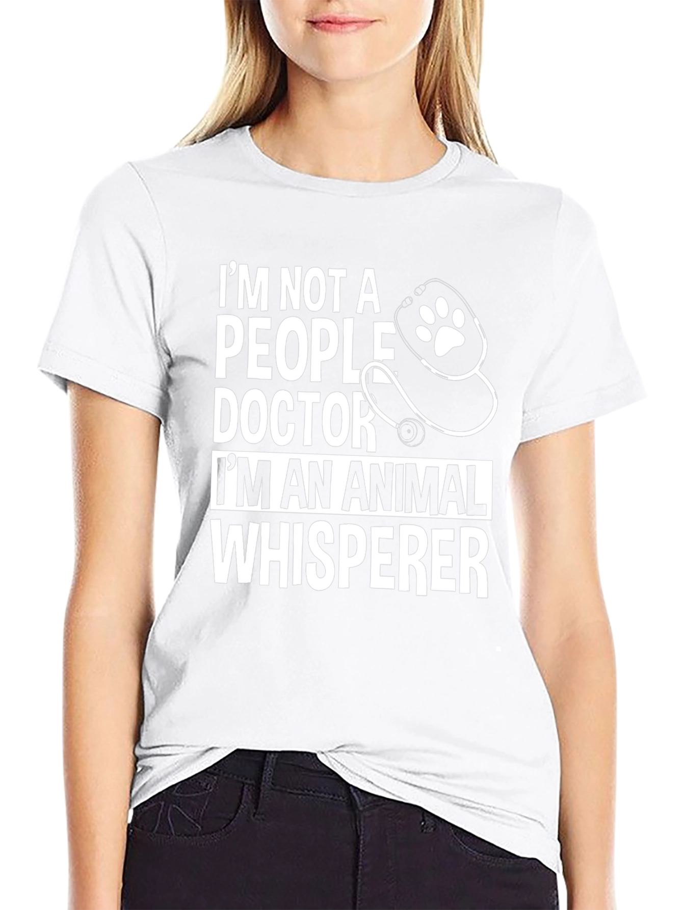 Animal Whisperer Graphic Tee - Veterinarian Gift
