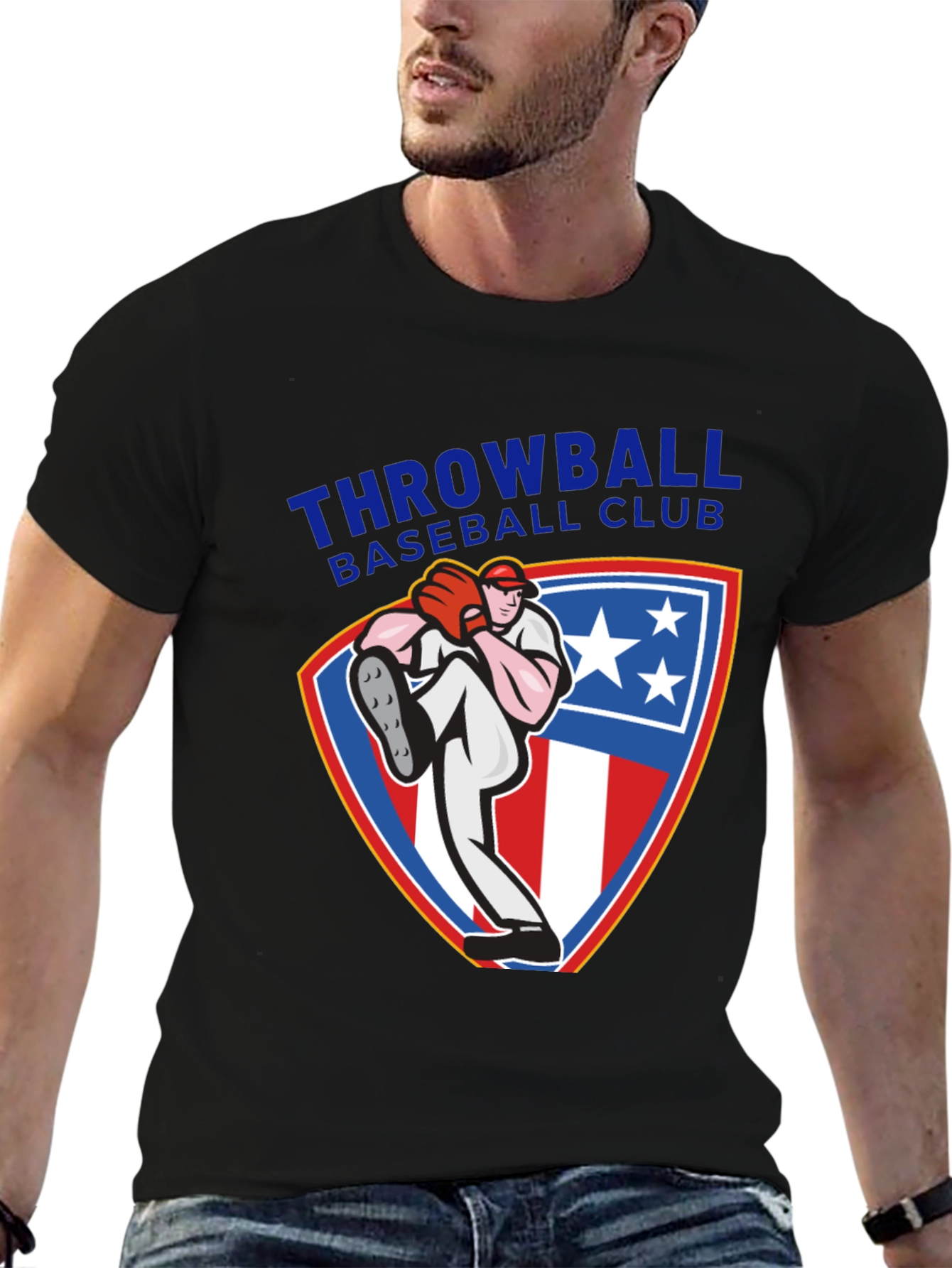 Throwball Baseball Club T-Shirt