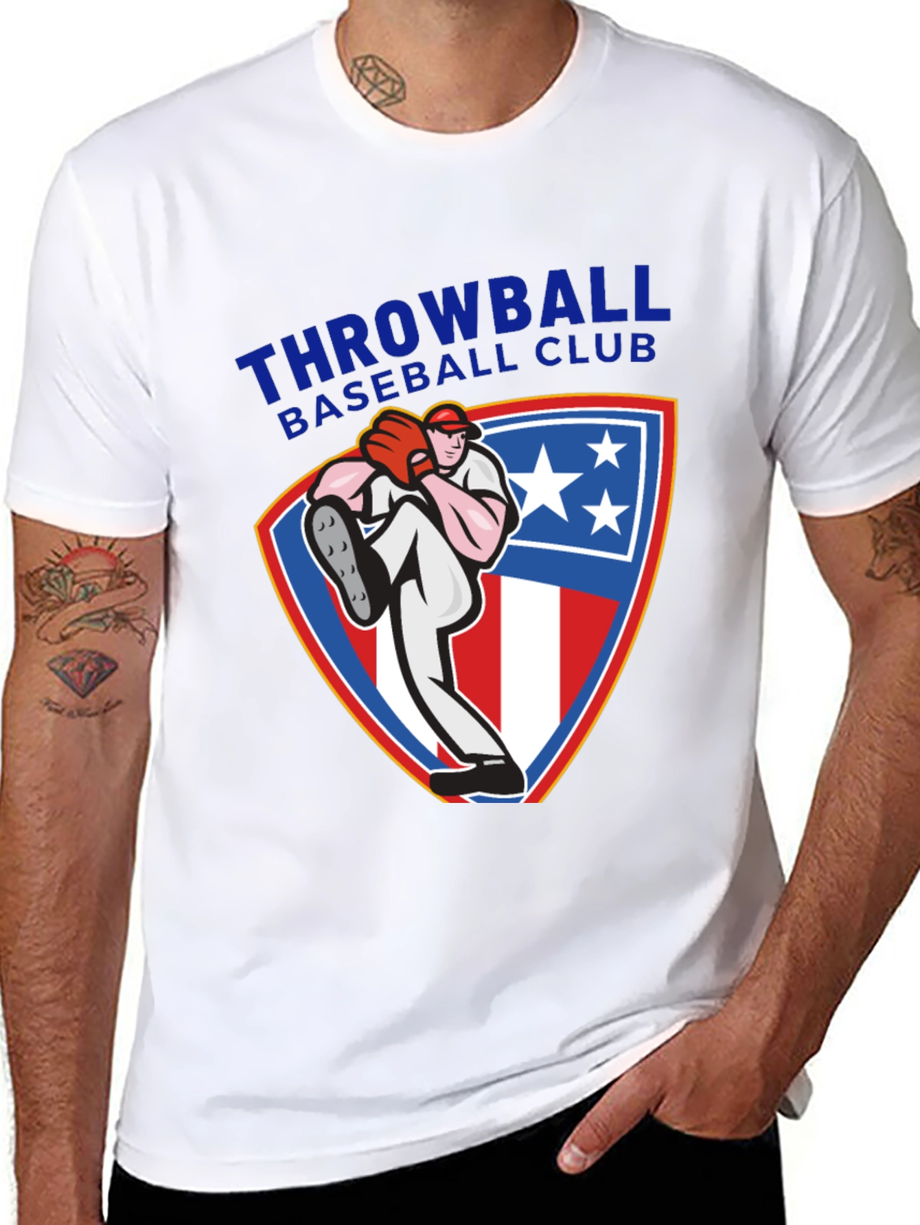 Throwball Baseball Club T-Shirt