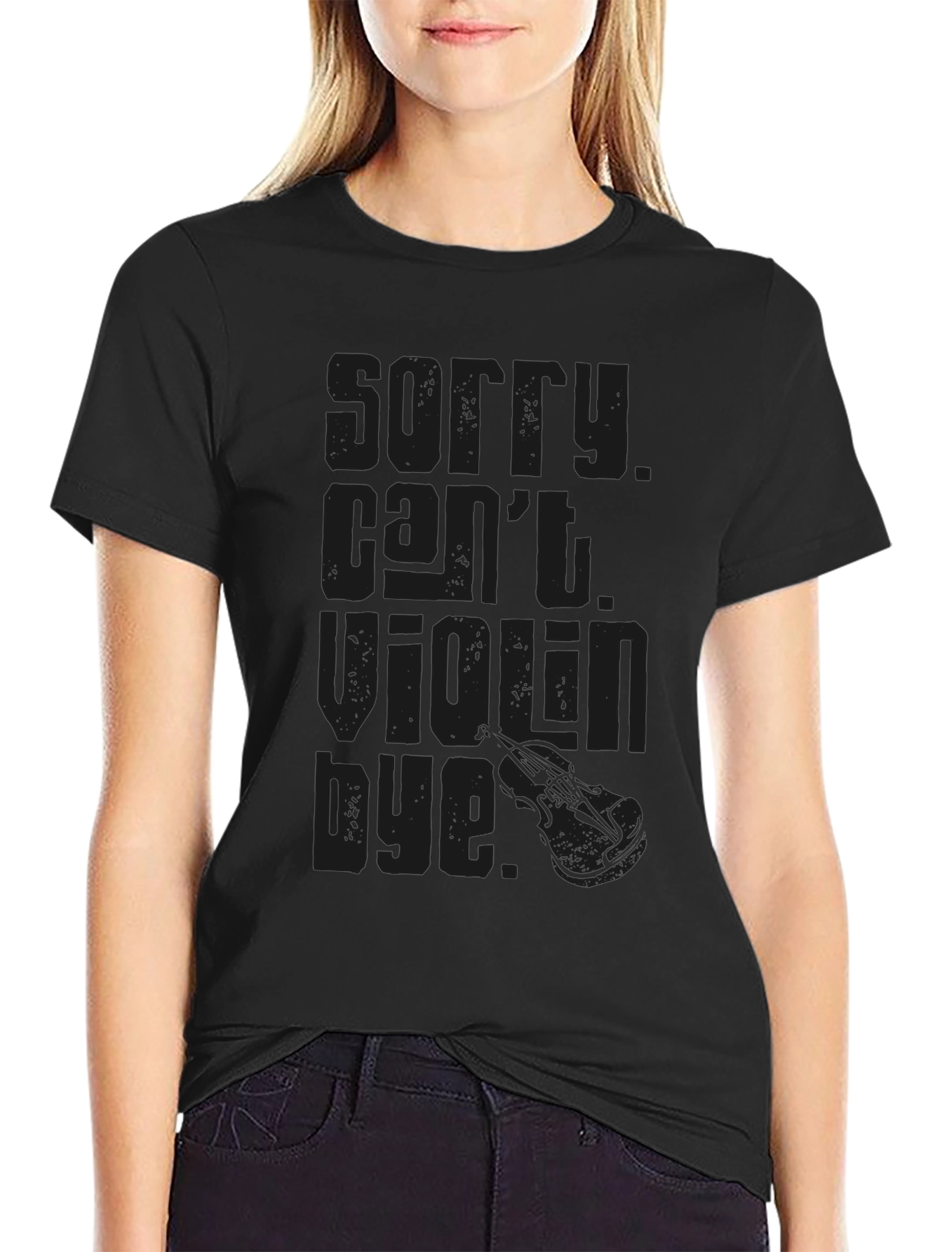 Sorry Cant Violin Bye T-Shirt