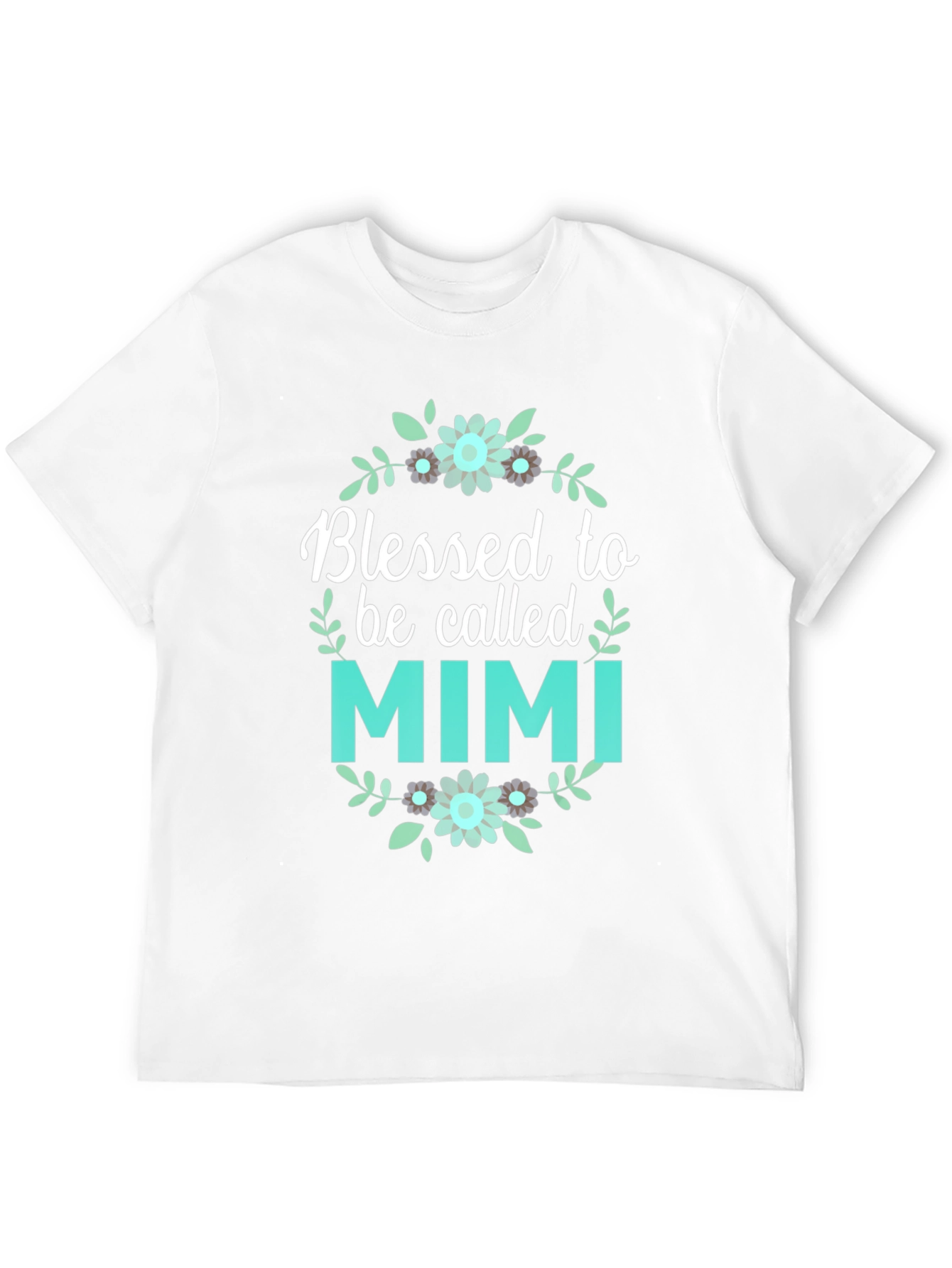 Blessed Mimi Floral Graphic T-Shirt