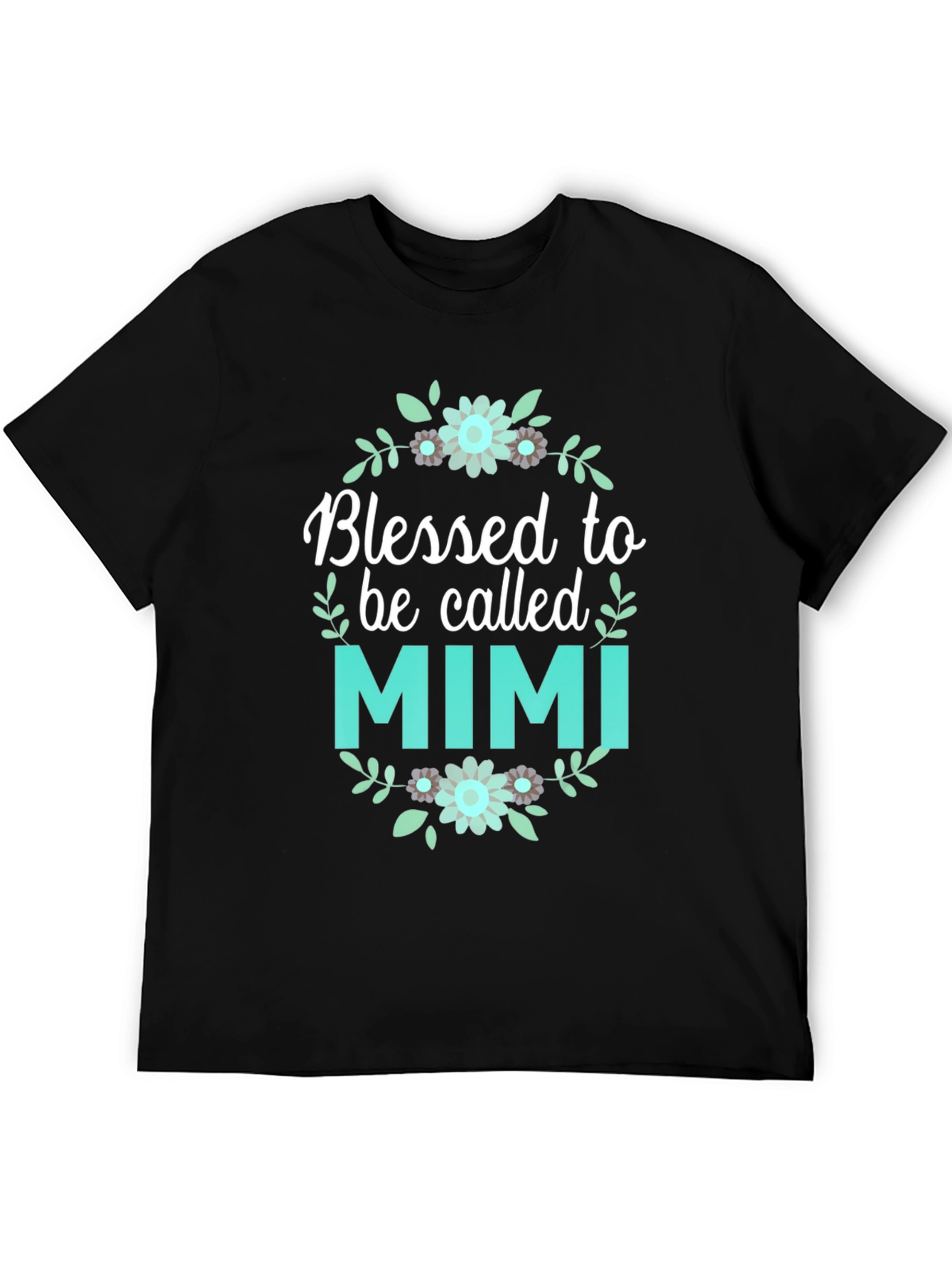 Blessed Mimi Floral Graphic T-Shirt