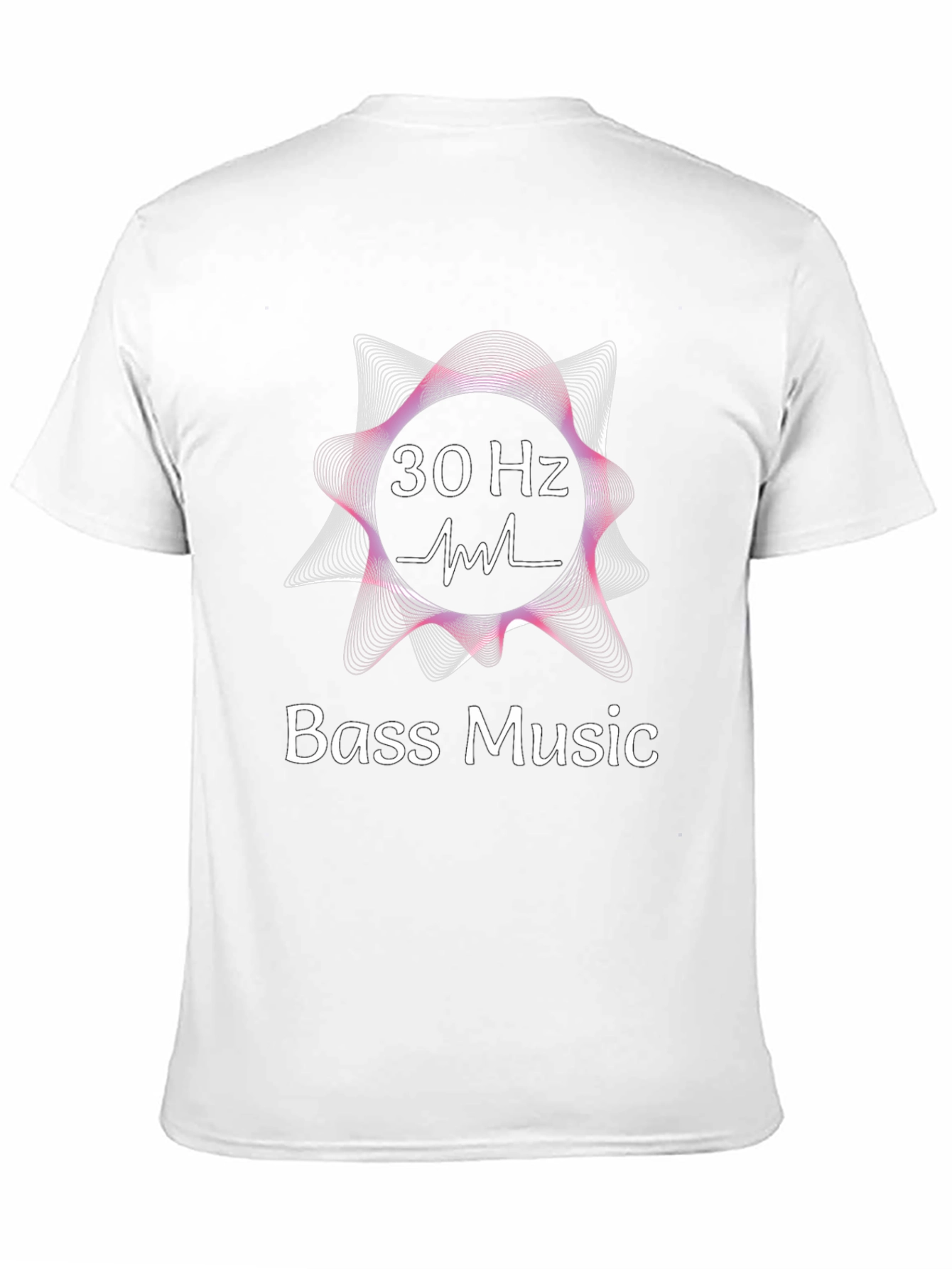 30 Hz Bass Music T-Shirt - EDM Rave Apparel