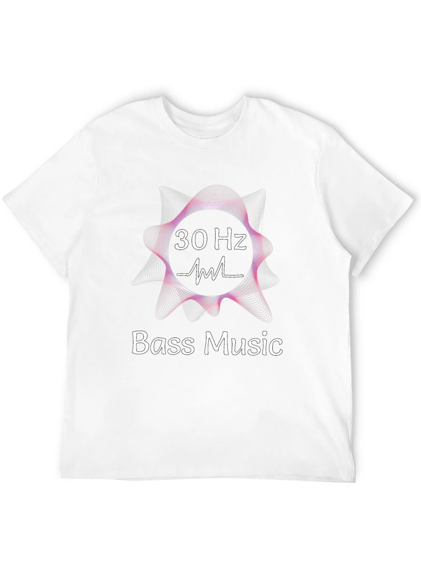 30 Hz Bass Music T-Shirt - EDM Rave Apparel