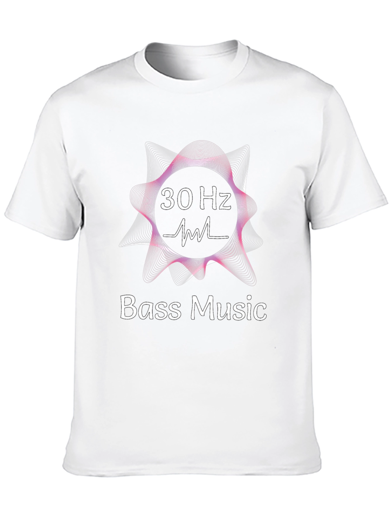 30 Hz Bass Music T-Shirt - EDM Rave Apparel