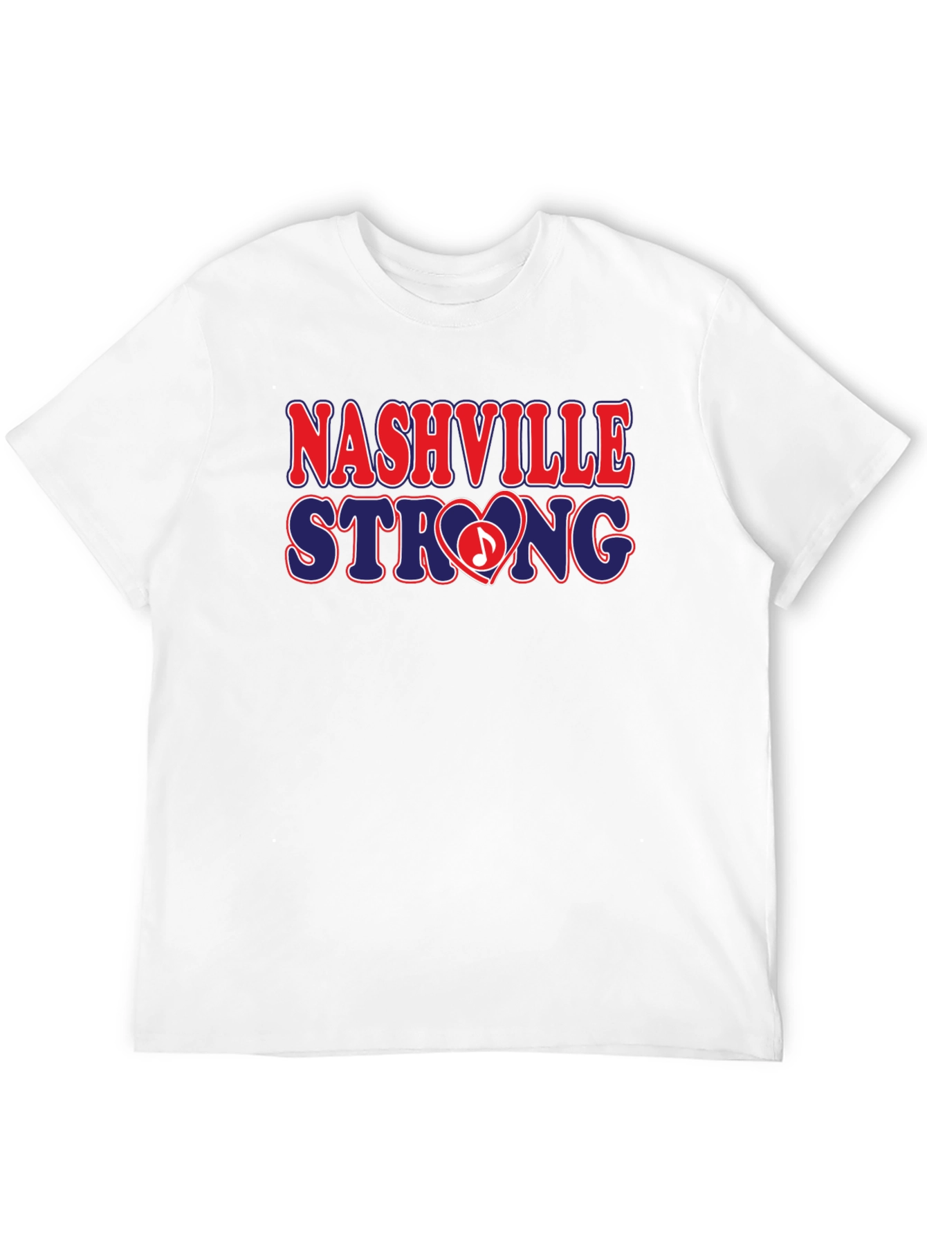 Nashville Strong Graphic Tee - Black