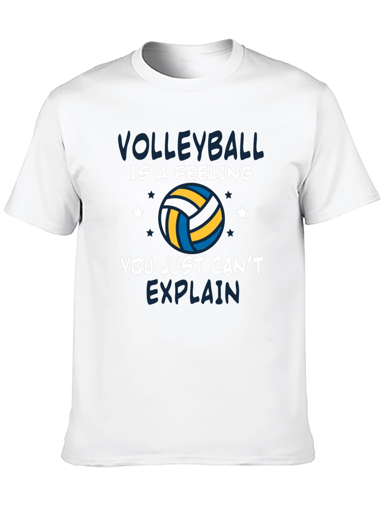 Volleyball Is A Feeling Graphic T-Shirt
