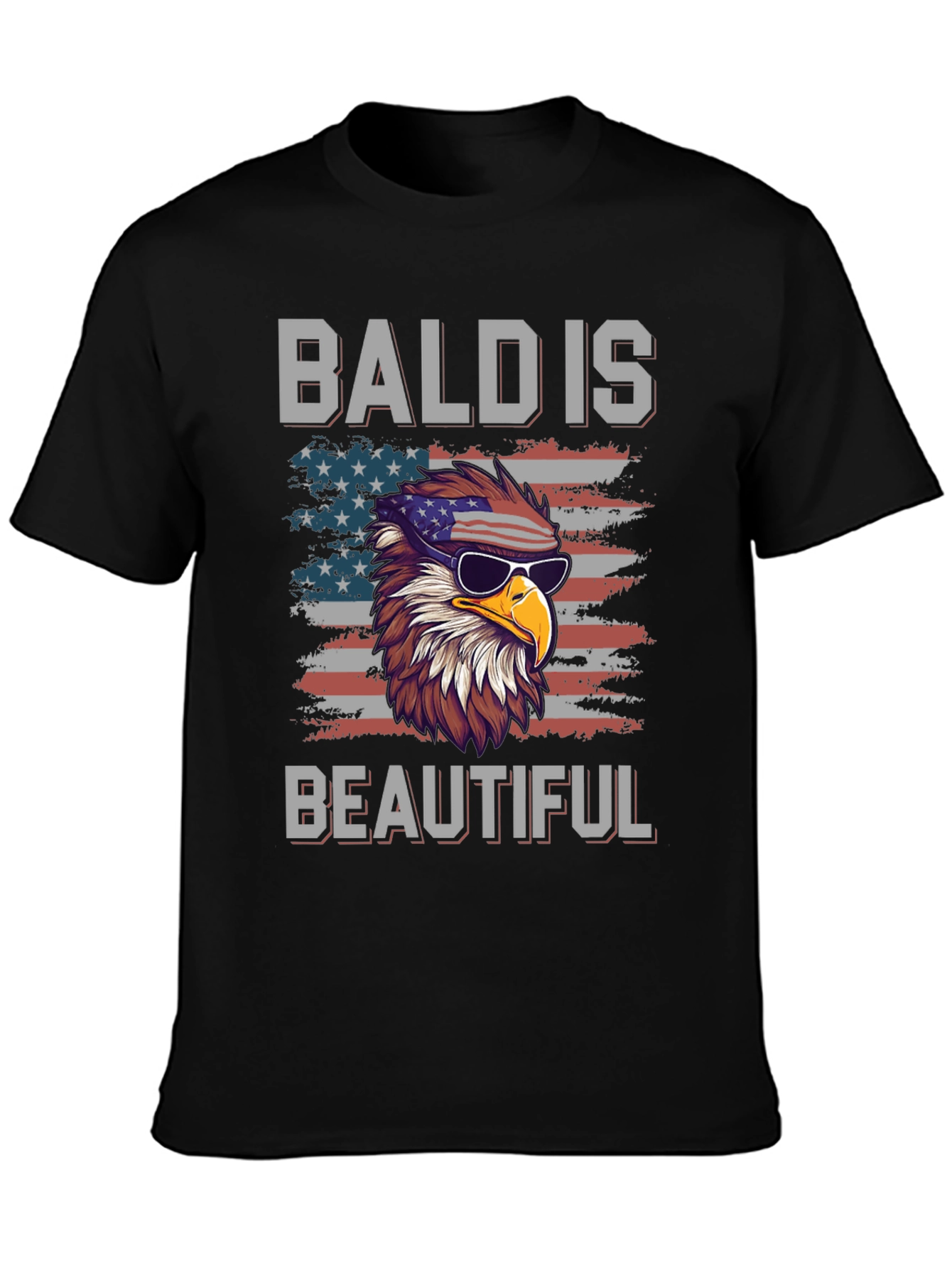 Bald is Beautiful Eagle T-Shirt