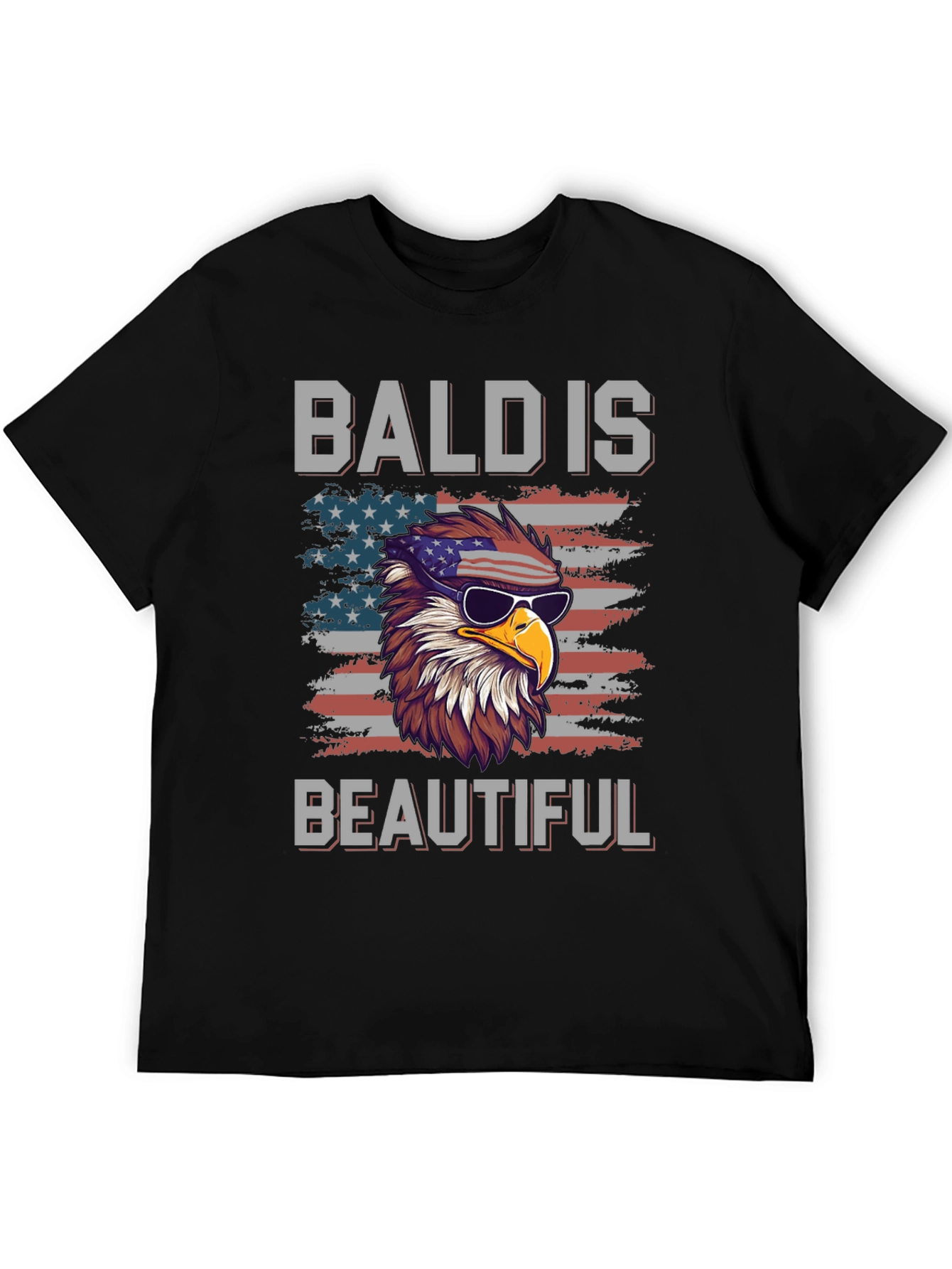 Bald is Beautiful Eagle T-Shirt