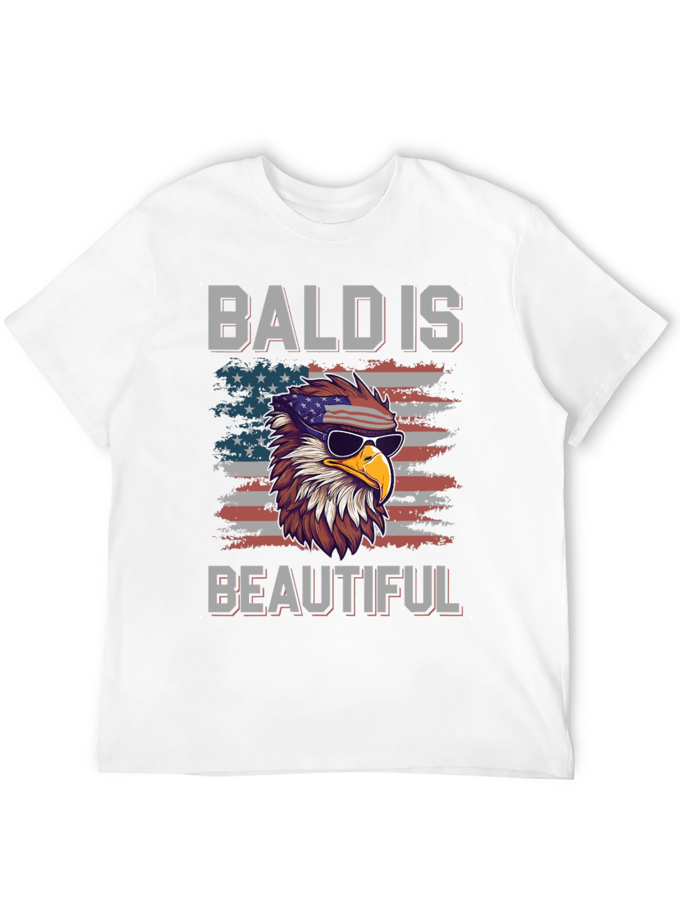 Bald is Beautiful Eagle T-Shirt