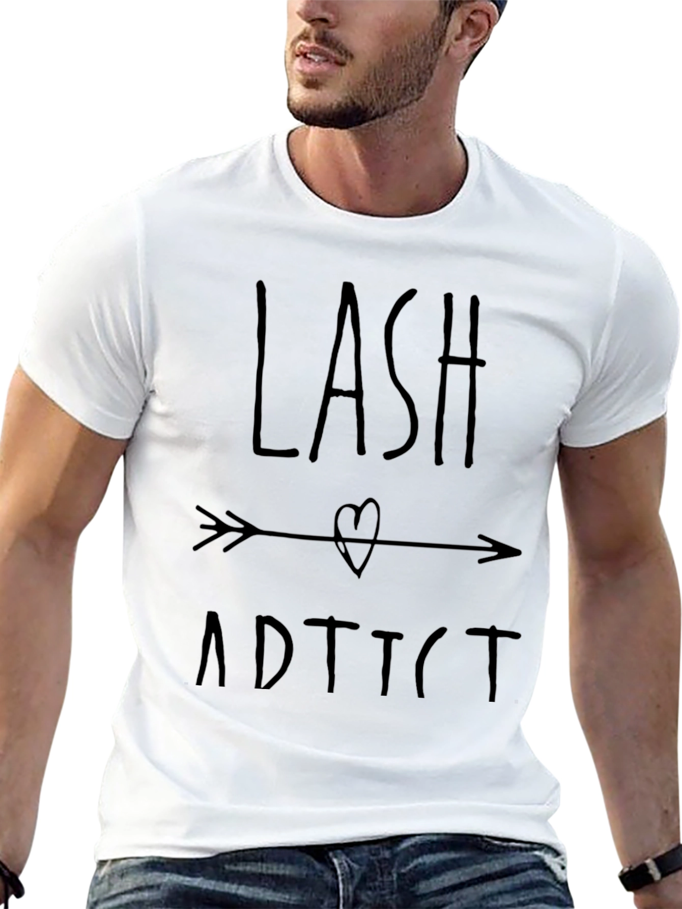 Lash Addict Graphic Tee - Unisex Cotton T-Shirt