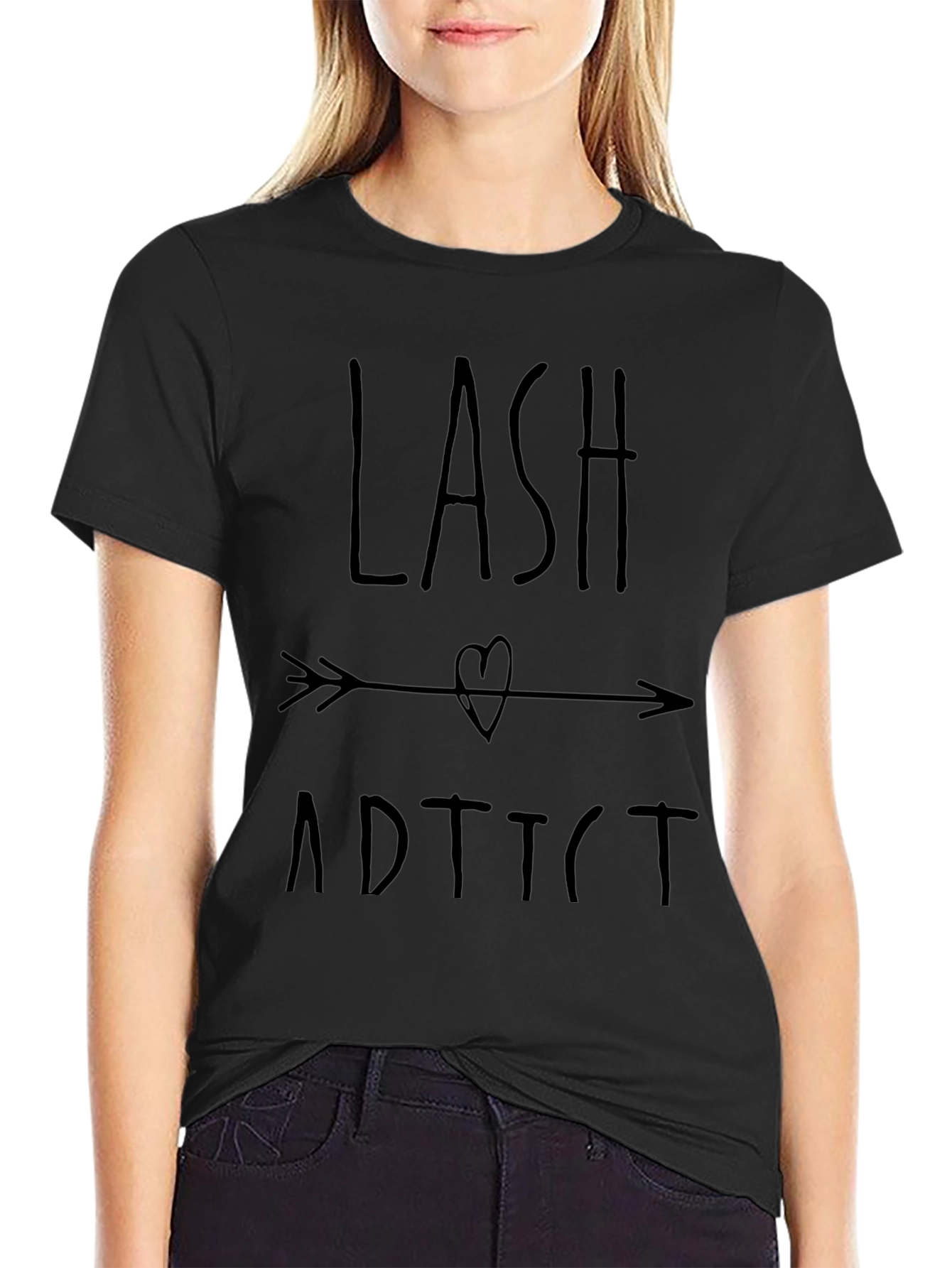 Lash Addict Graphic Tee - Unisex Cotton T-Shirt