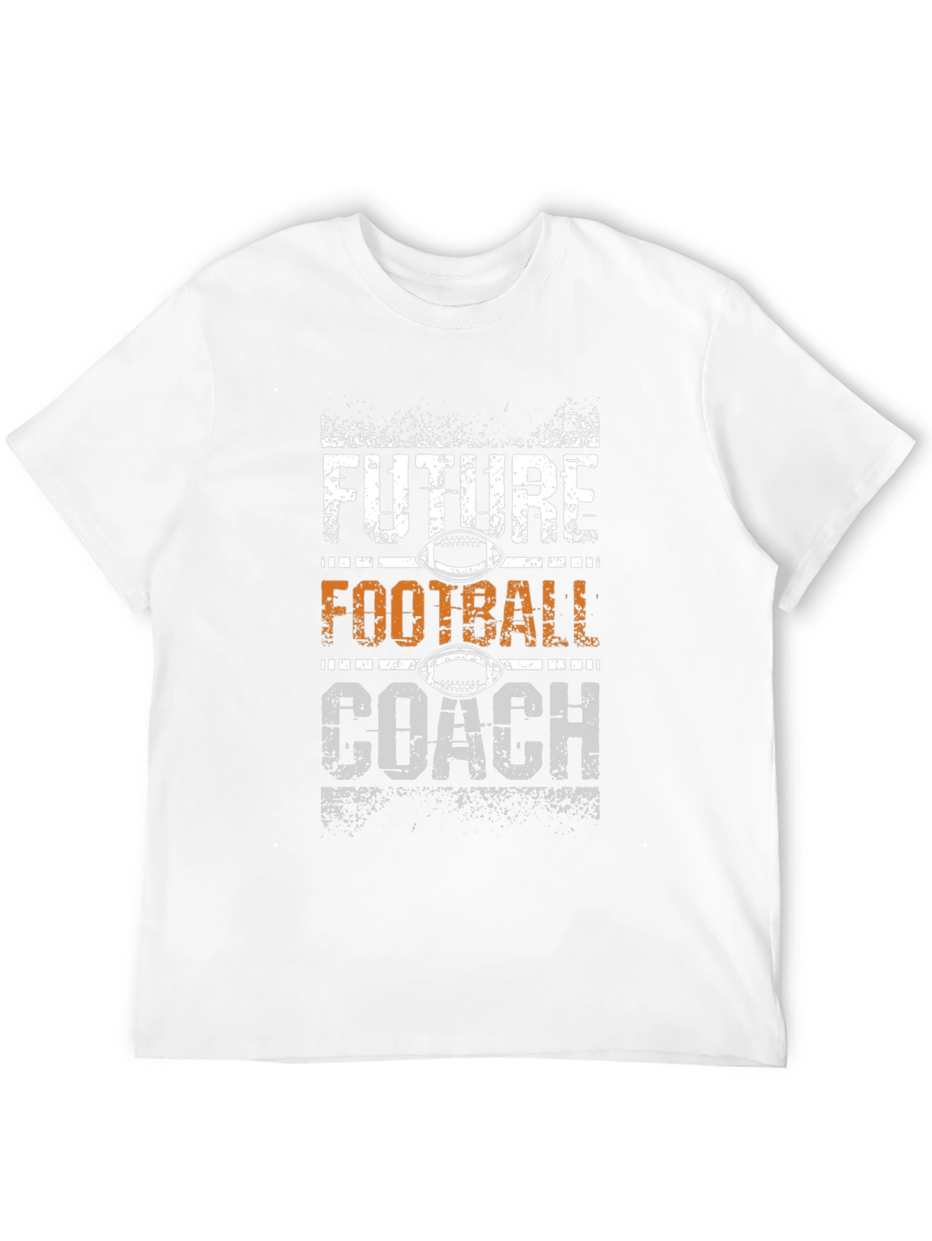 Future Football Coach Black T-Shirt