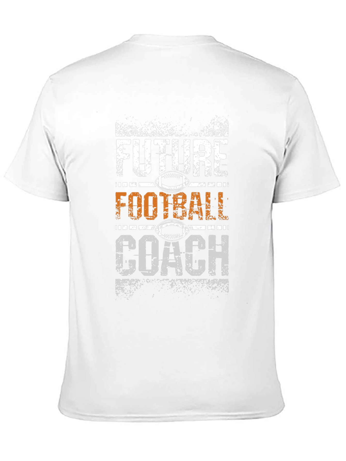 Future Football Coach Black T-Shirt
