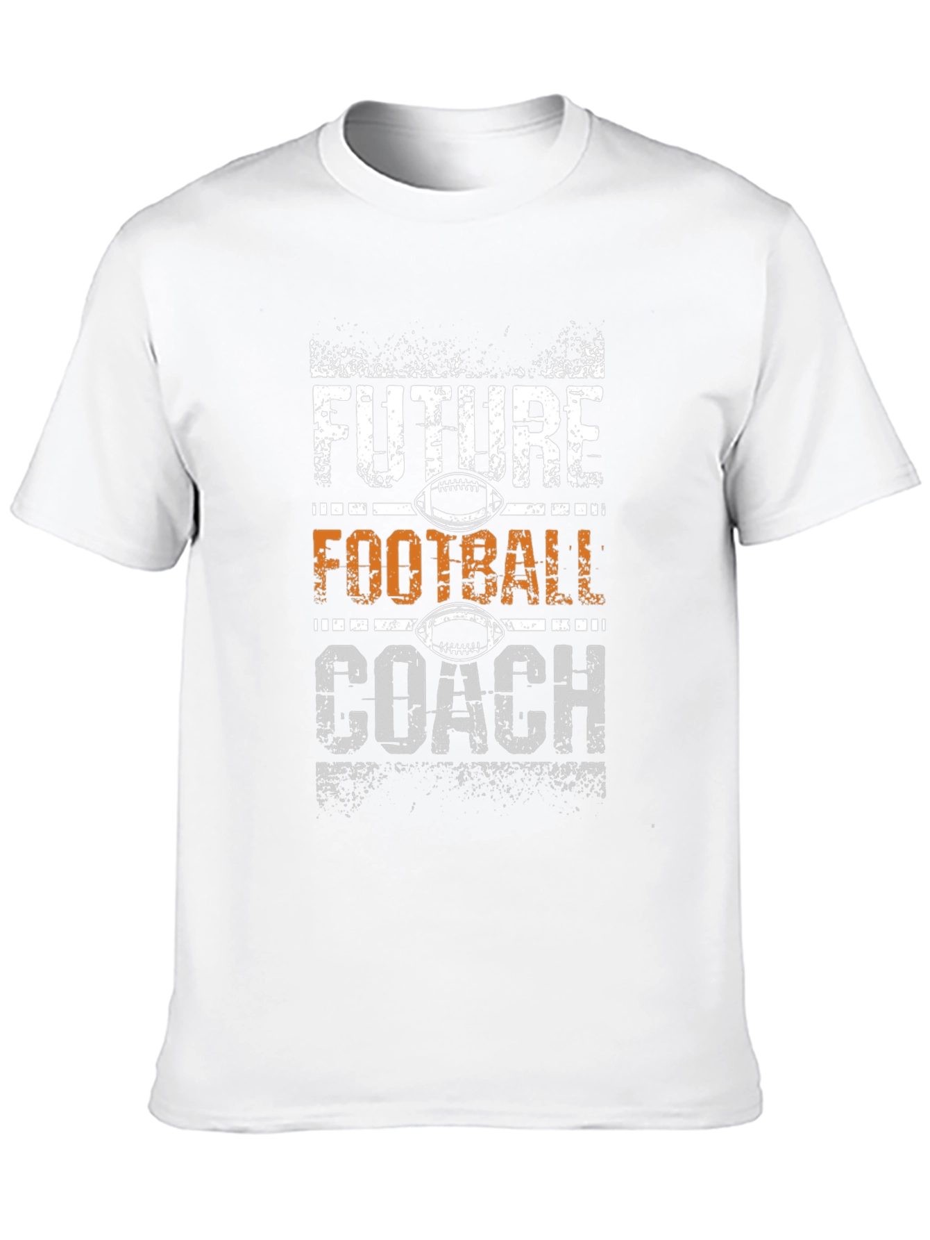 Future Football Coach Black T-Shirt