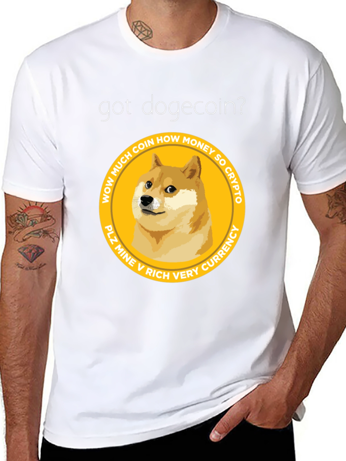 Got Dogecoin? Crypto Meme T-Shirt