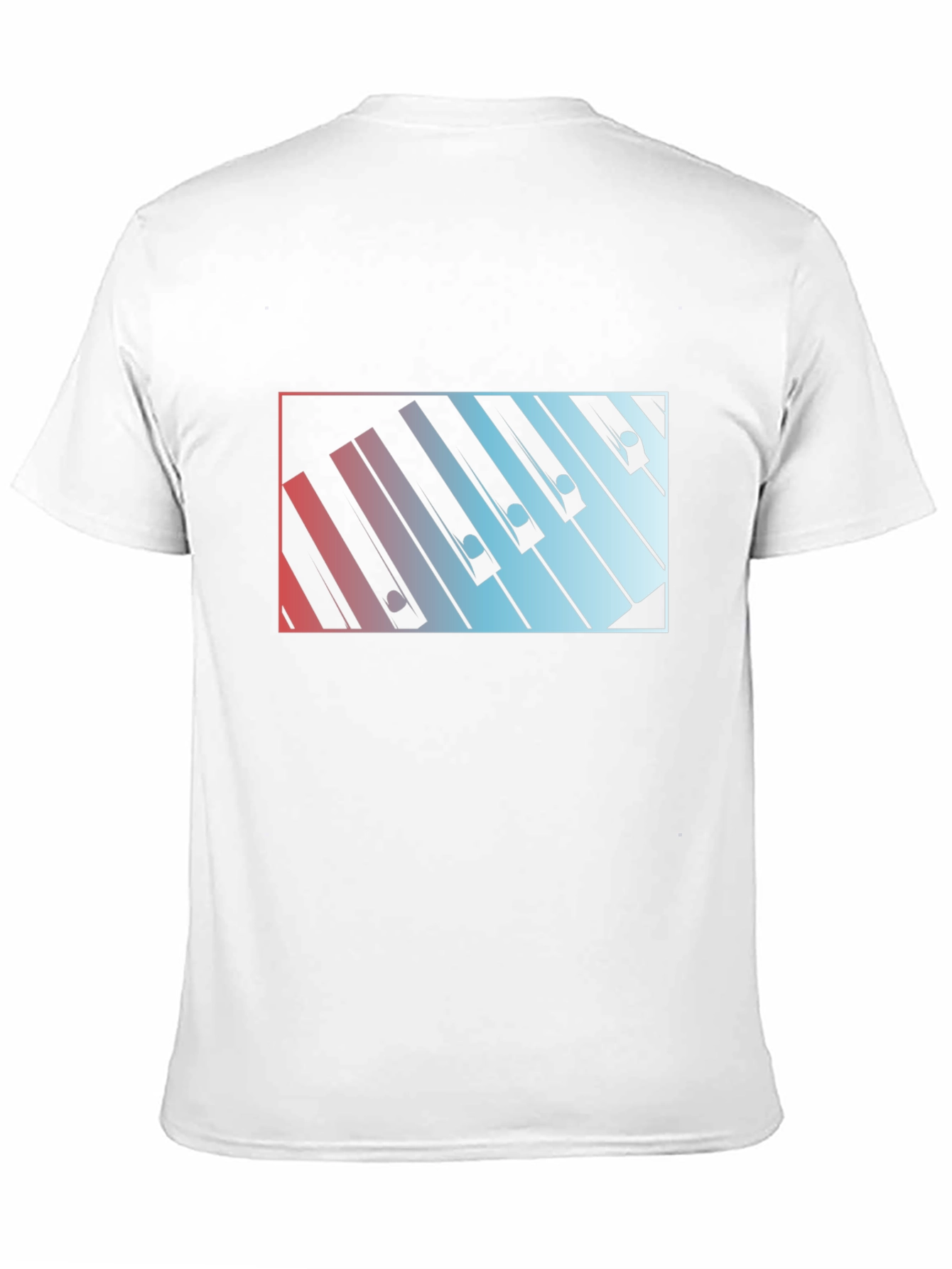 Piano Keys Graphic Tee - Music Lover Shirt