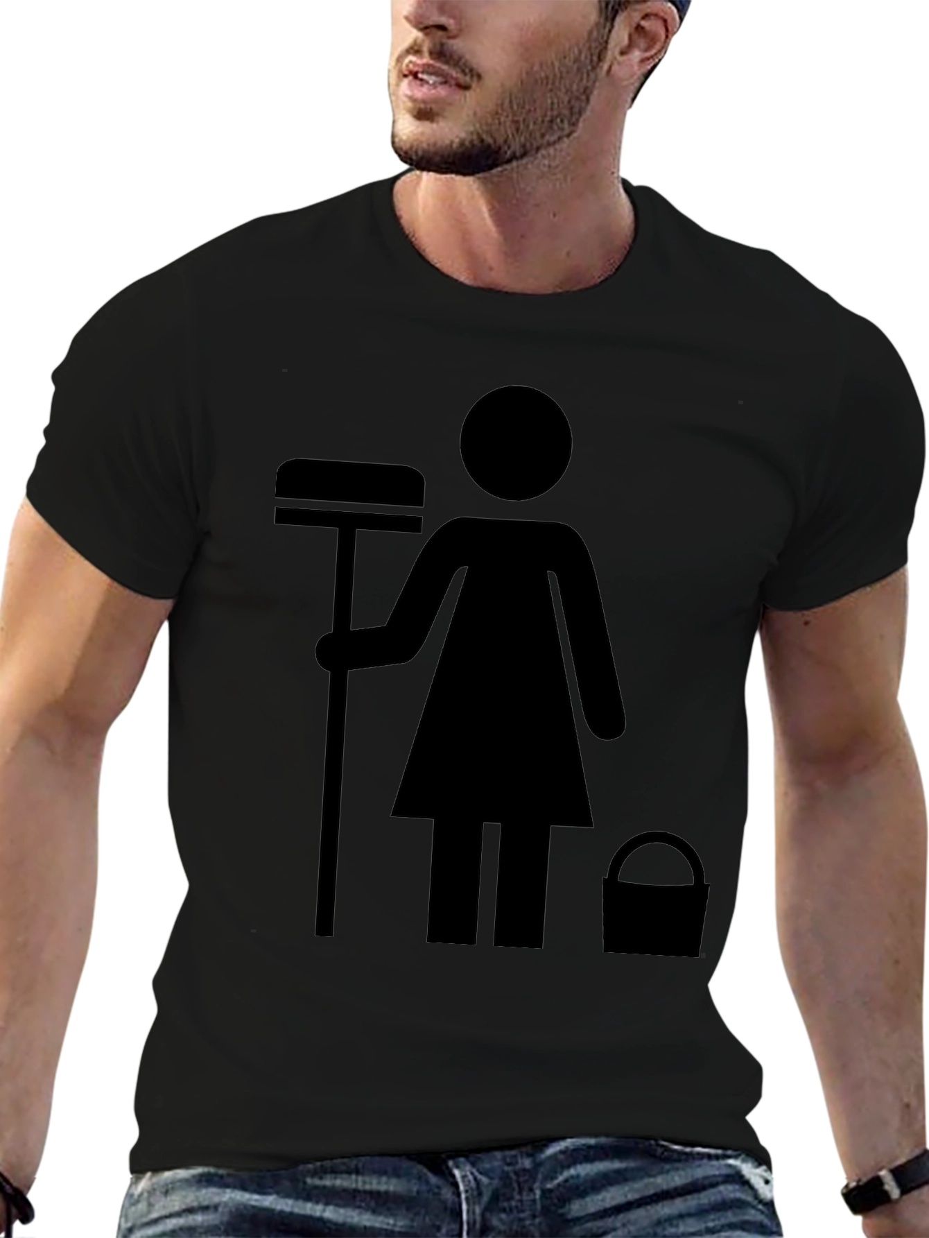 Maid Service T-Shirt - Funny House Cleaning Shirt