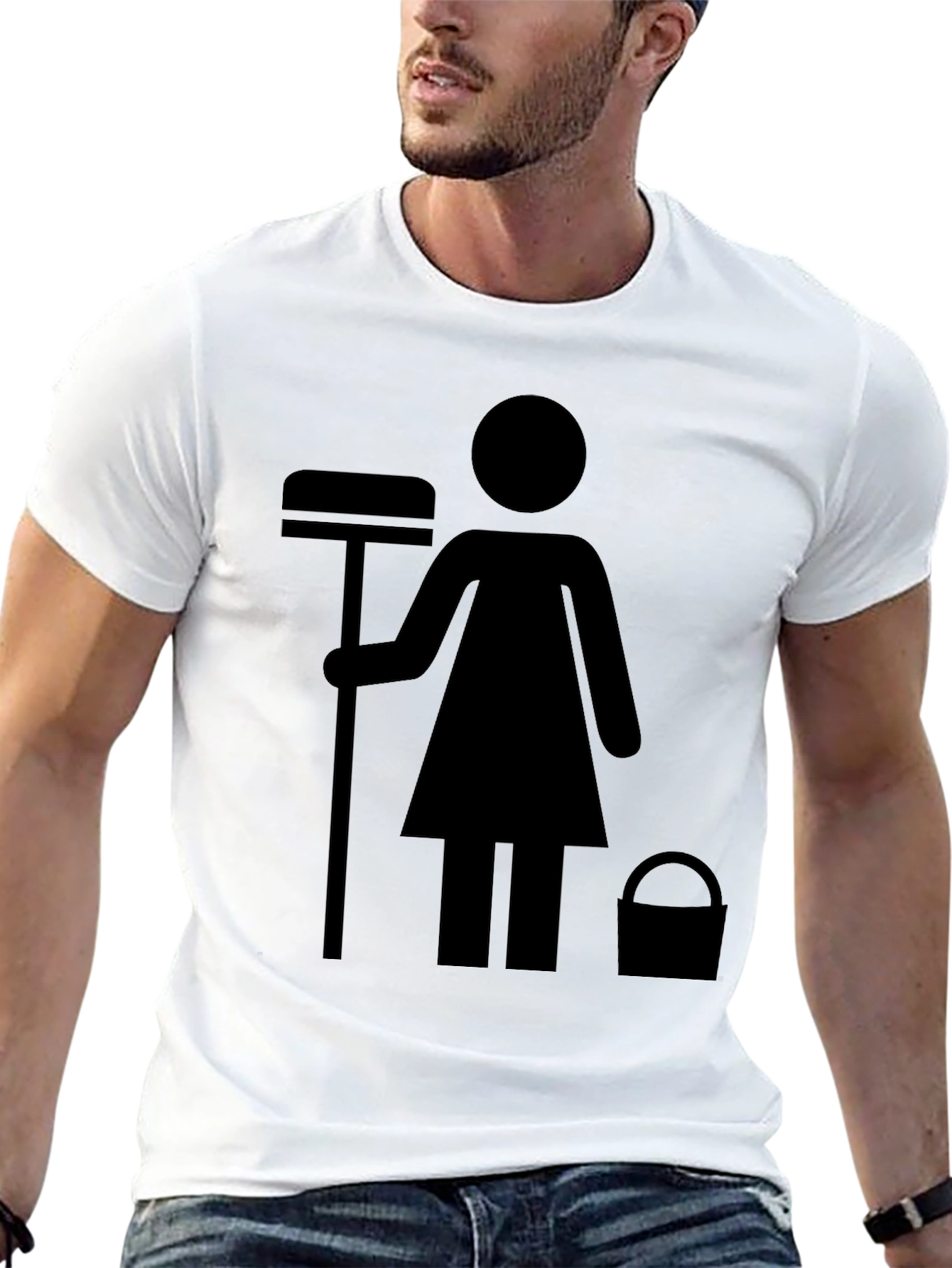 Maid Service T-Shirt - Funny House Cleaning Shirt