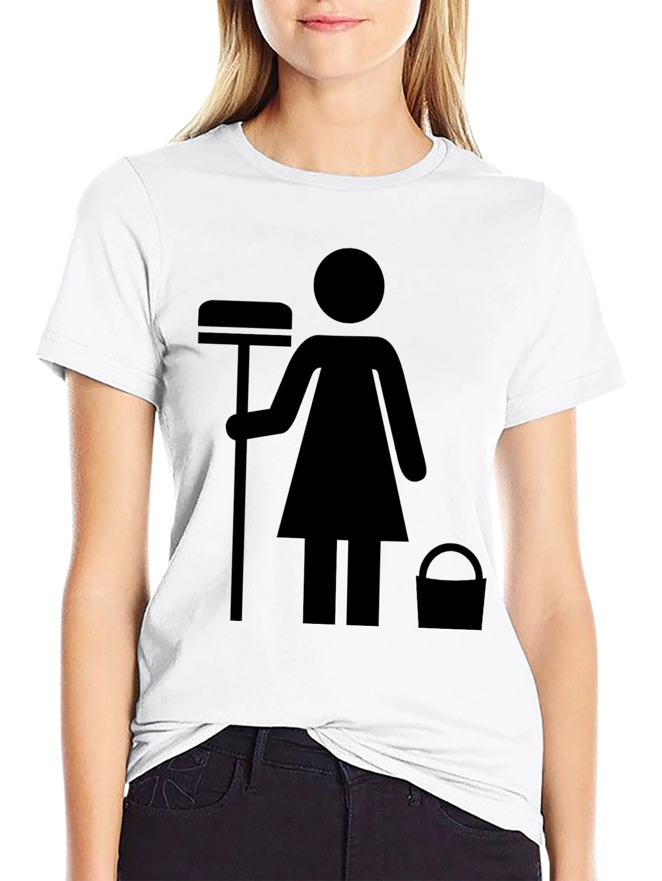 Maid Service T-Shirt - Funny House Cleaning Shirt