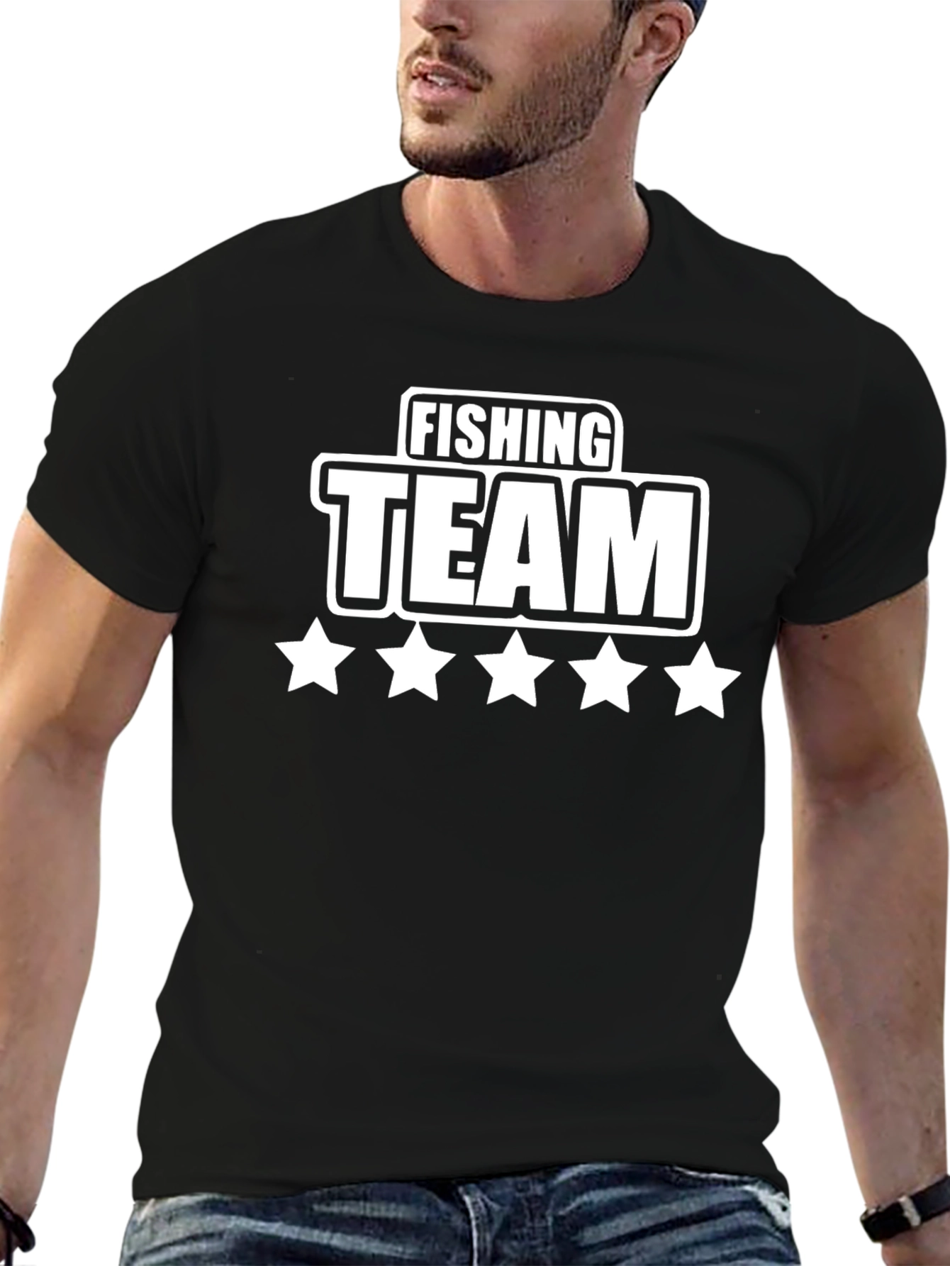 Fishing Team Graphic T-Shirt