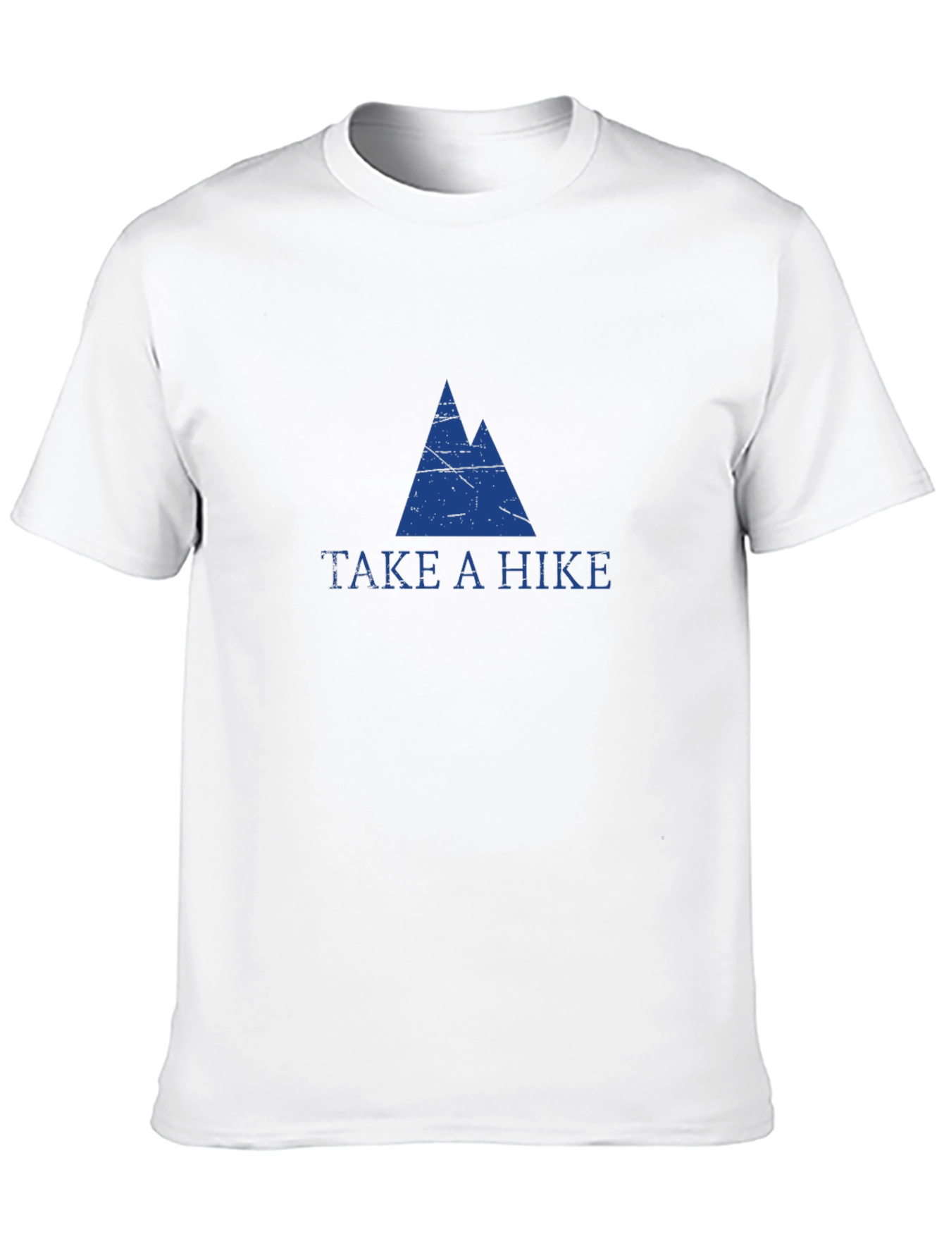 Mens Black Take a Hike Graphic T-Shirt