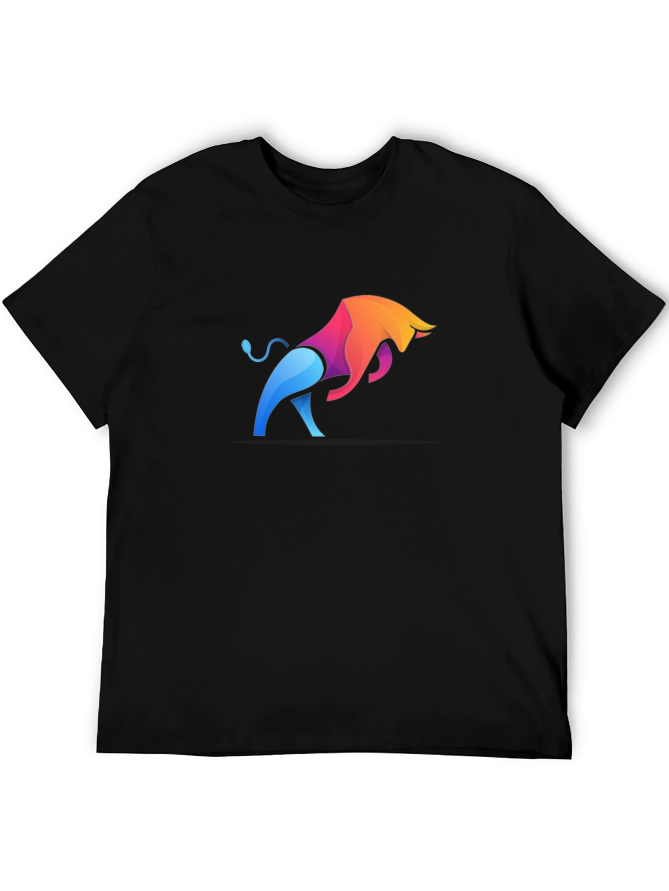 Stylish Bull Graphic Tee - Modern Design