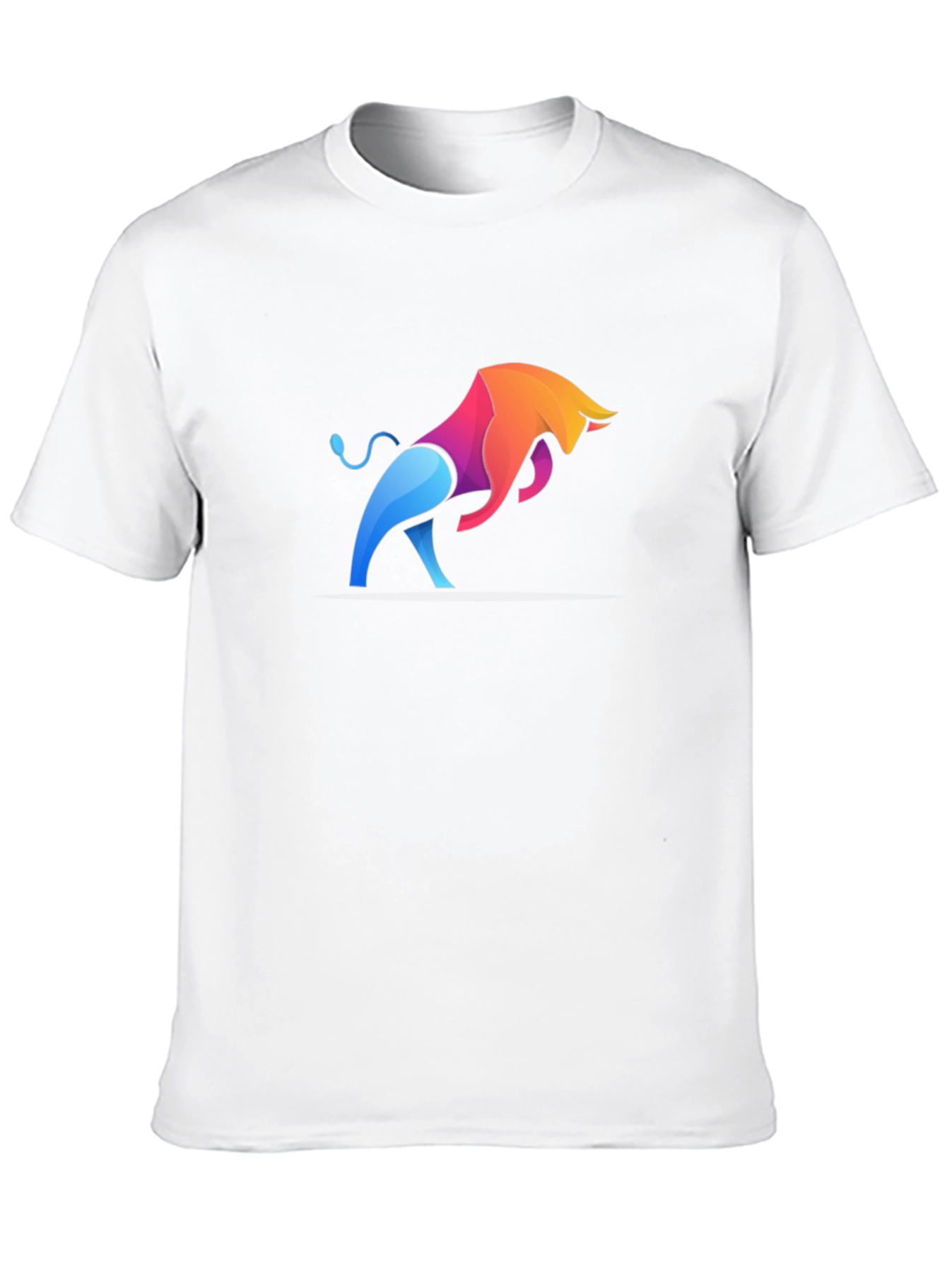 Stylish Bull Graphic Tee - Modern Design