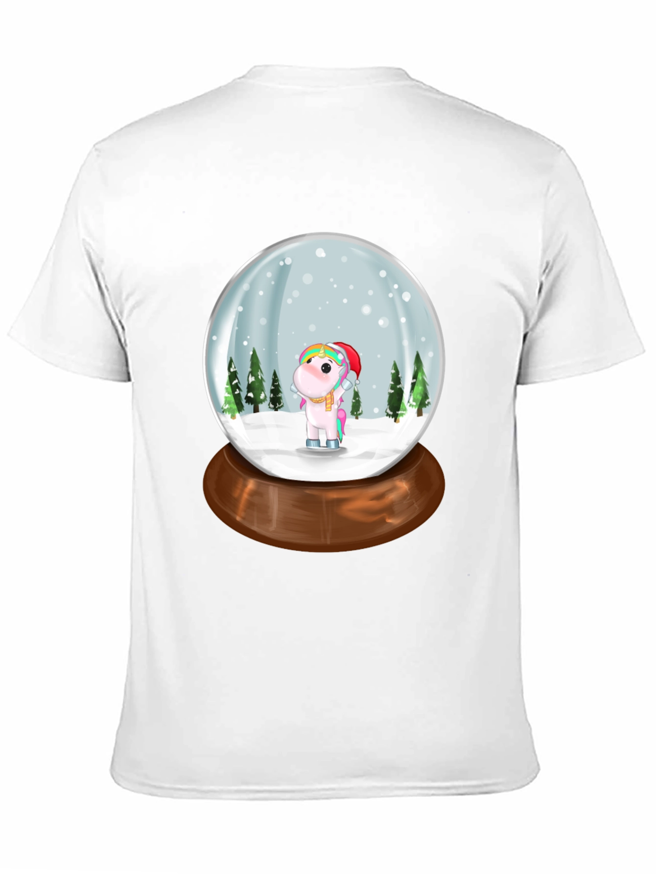 Unicorn Snow Globe Graphic Tee