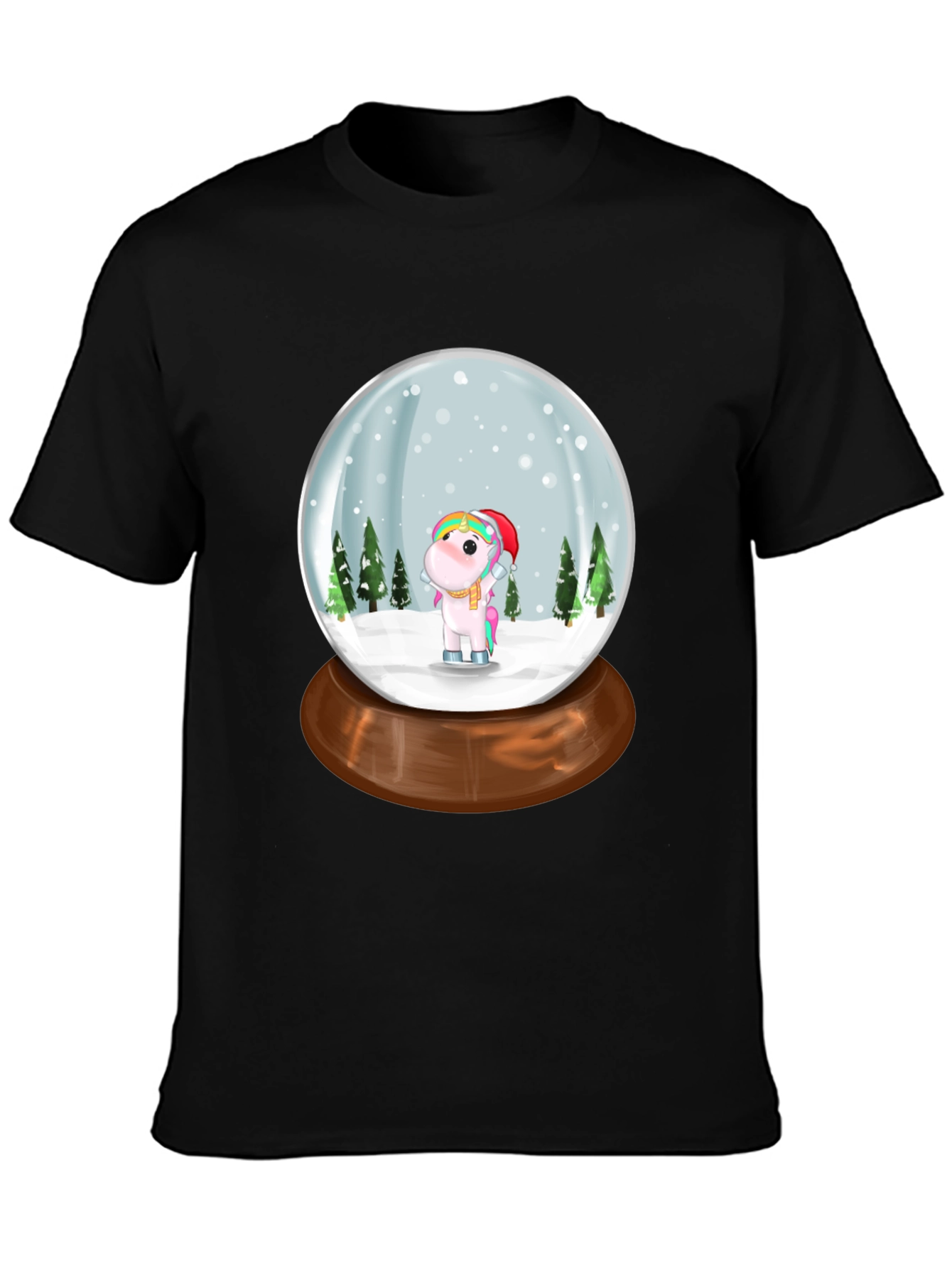 Unicorn Snow Globe Graphic Tee