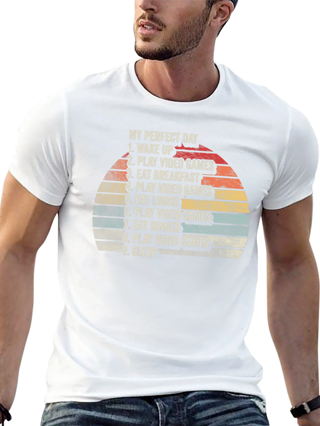 Perfect Day Video Game T-Shirt - Gamer Style