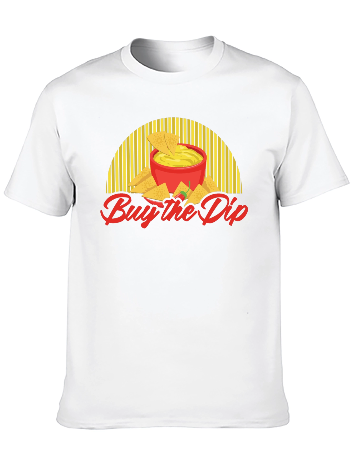Buy the Dip T-Shirt - Nachos & Queso Design