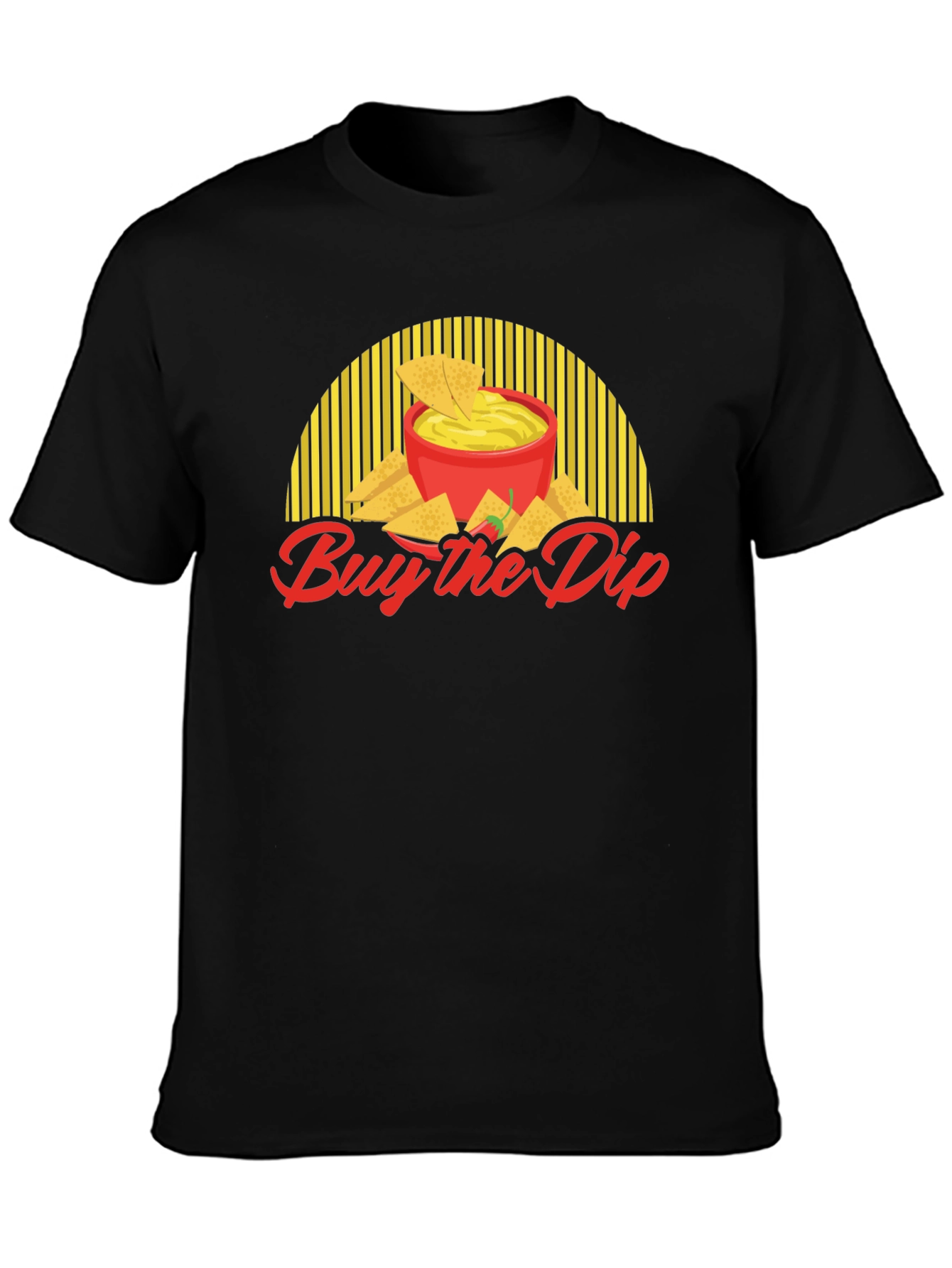 Buy the Dip T-Shirt - Nachos & Queso Design
