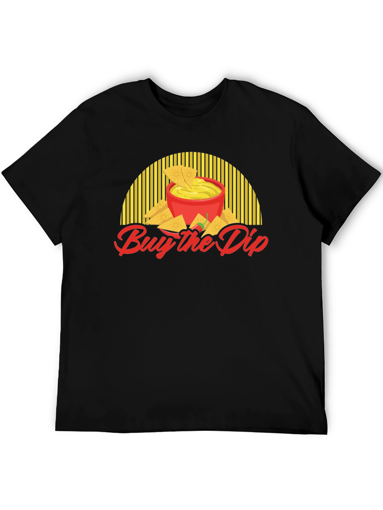 Buy the Dip T-Shirt - Nachos & Queso Design