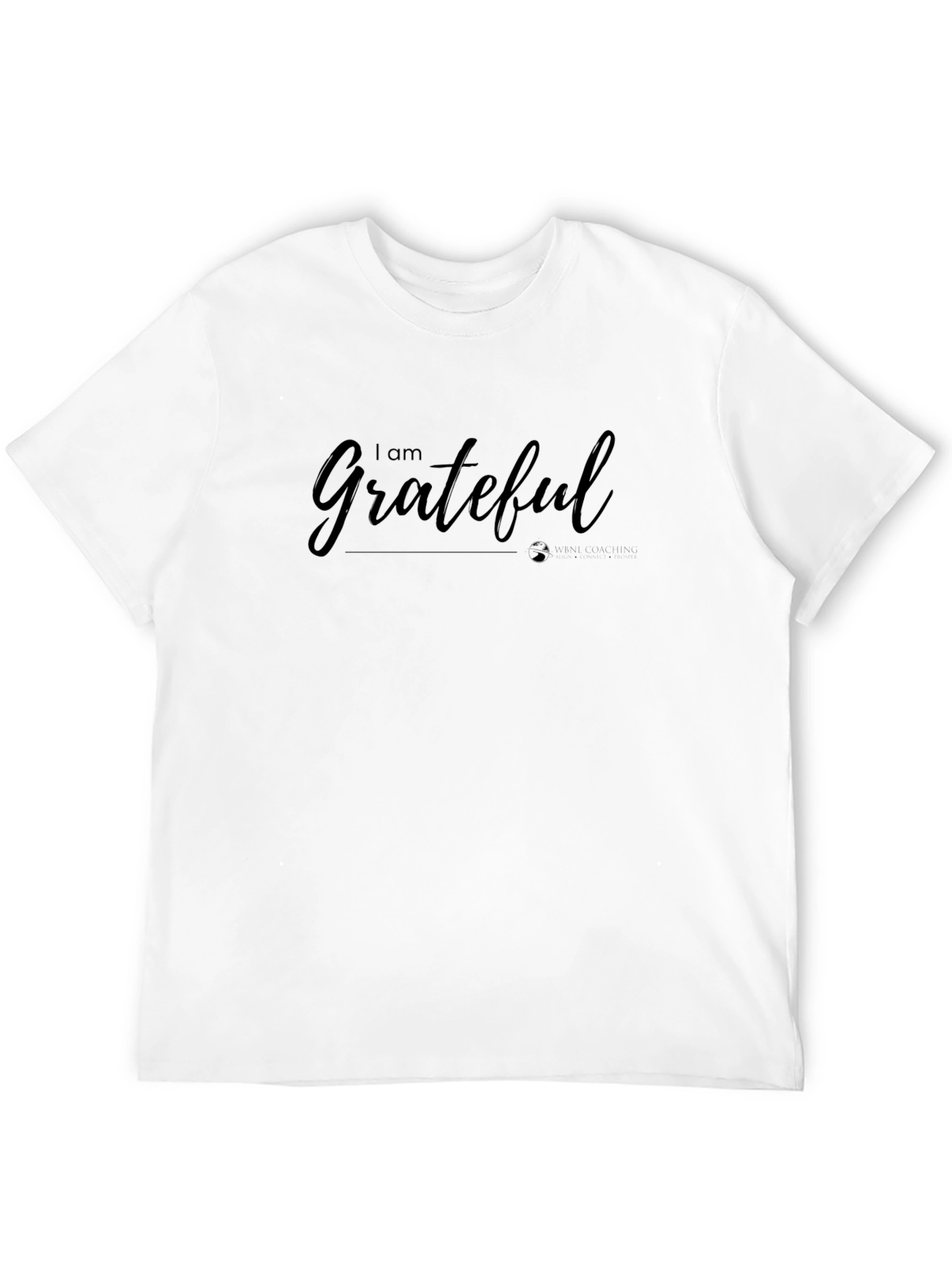 Grateful Graphic Print Black T-Shirt