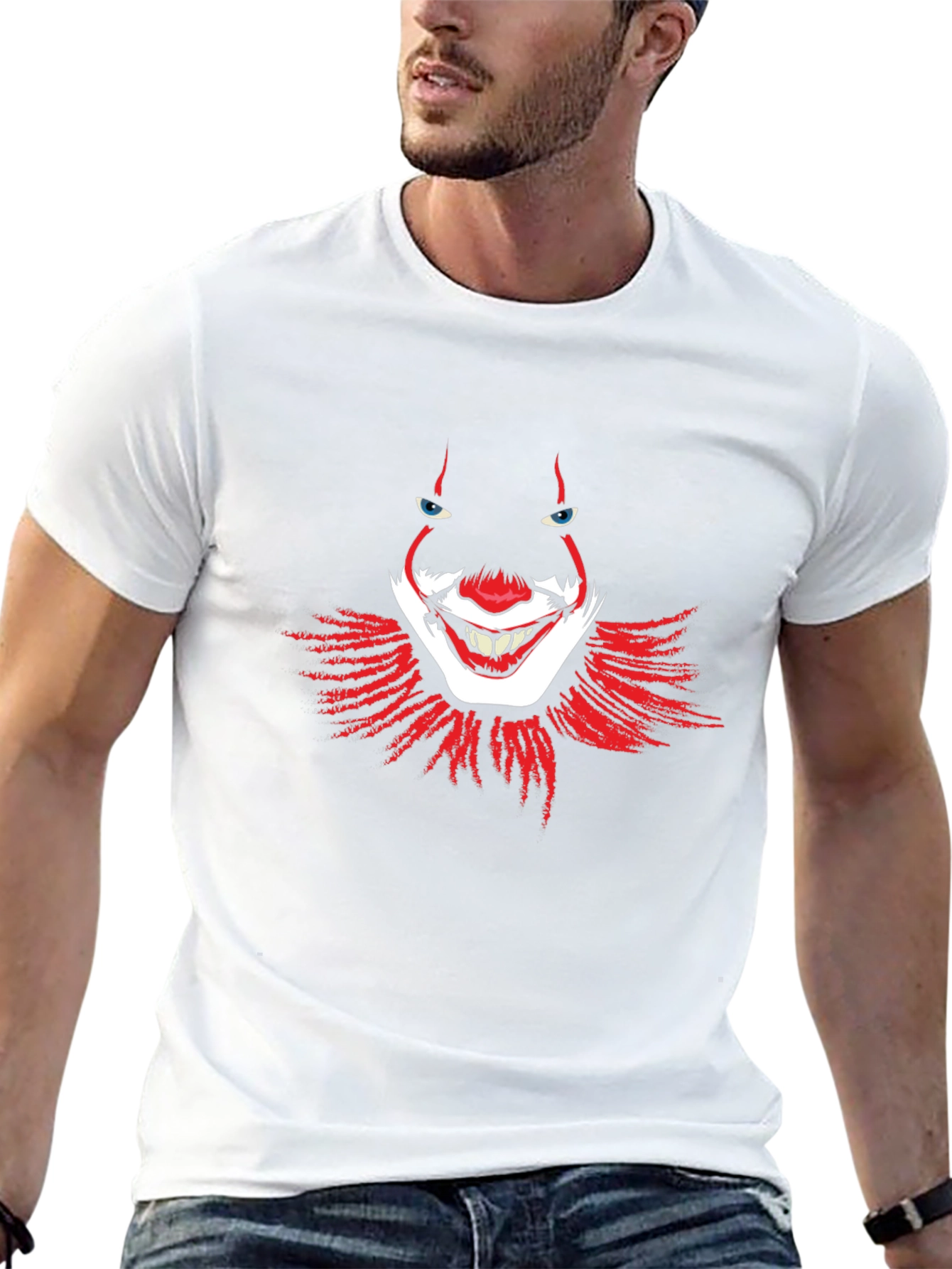 Pennywise Clown T-Shirt - Scary Graphic Tee