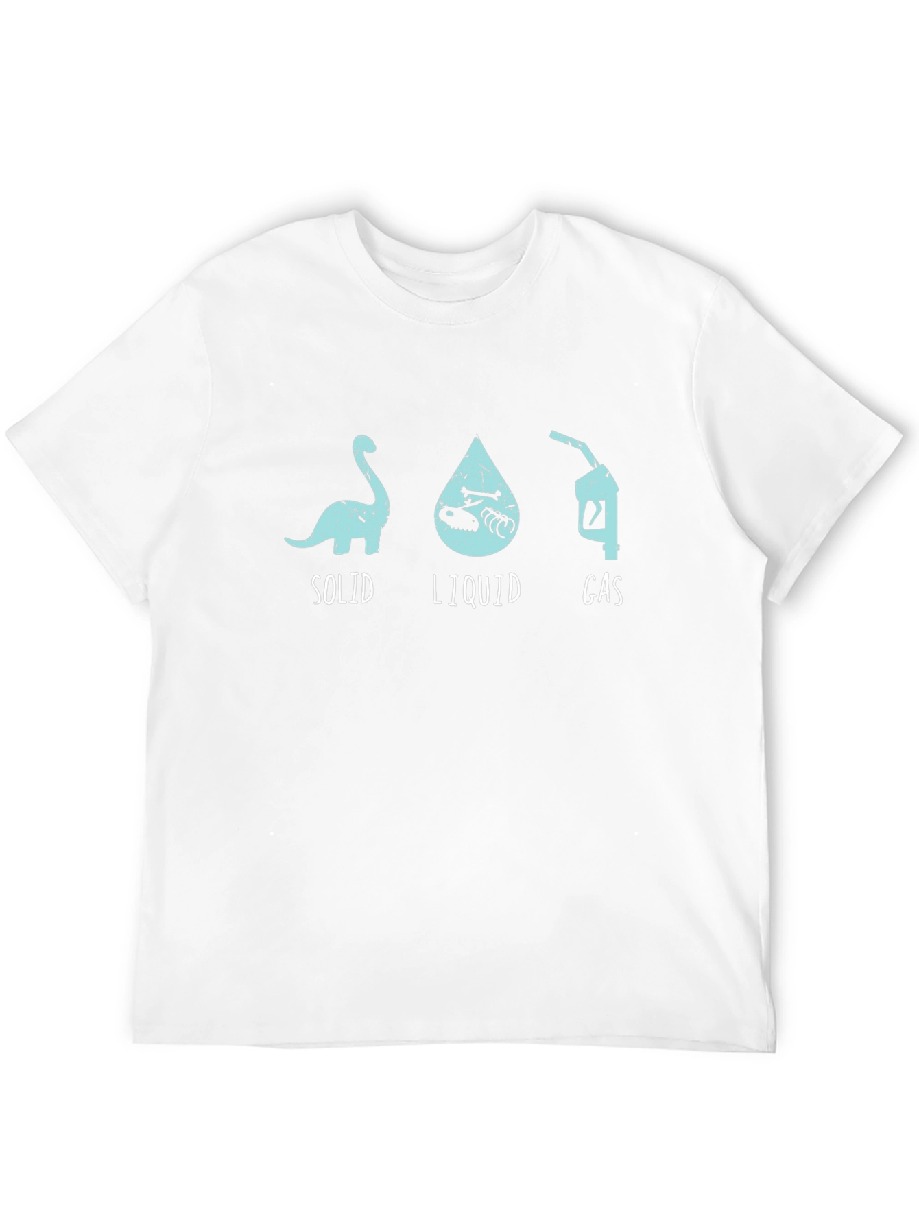 Dino Fuel T-Shirt - Solid Liquid Gas