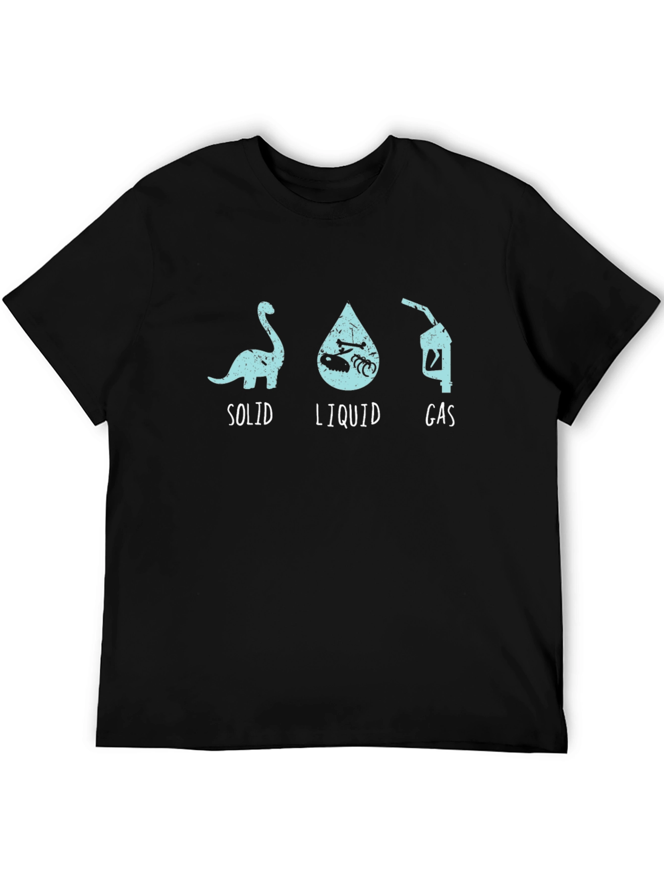 Dino Fuel T-Shirt - Solid Liquid Gas