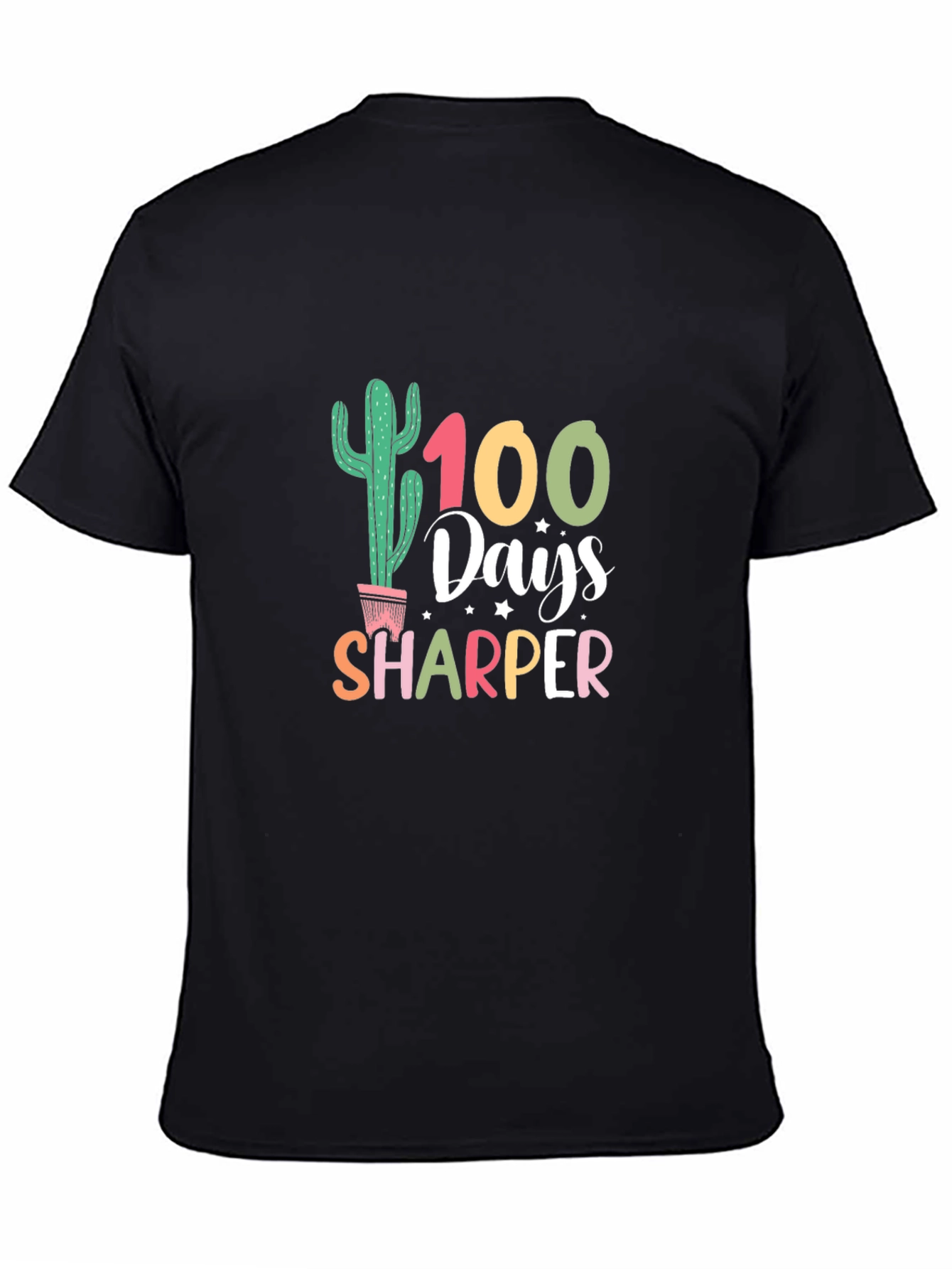 100 Days Sharper Cactus Graphic Tee