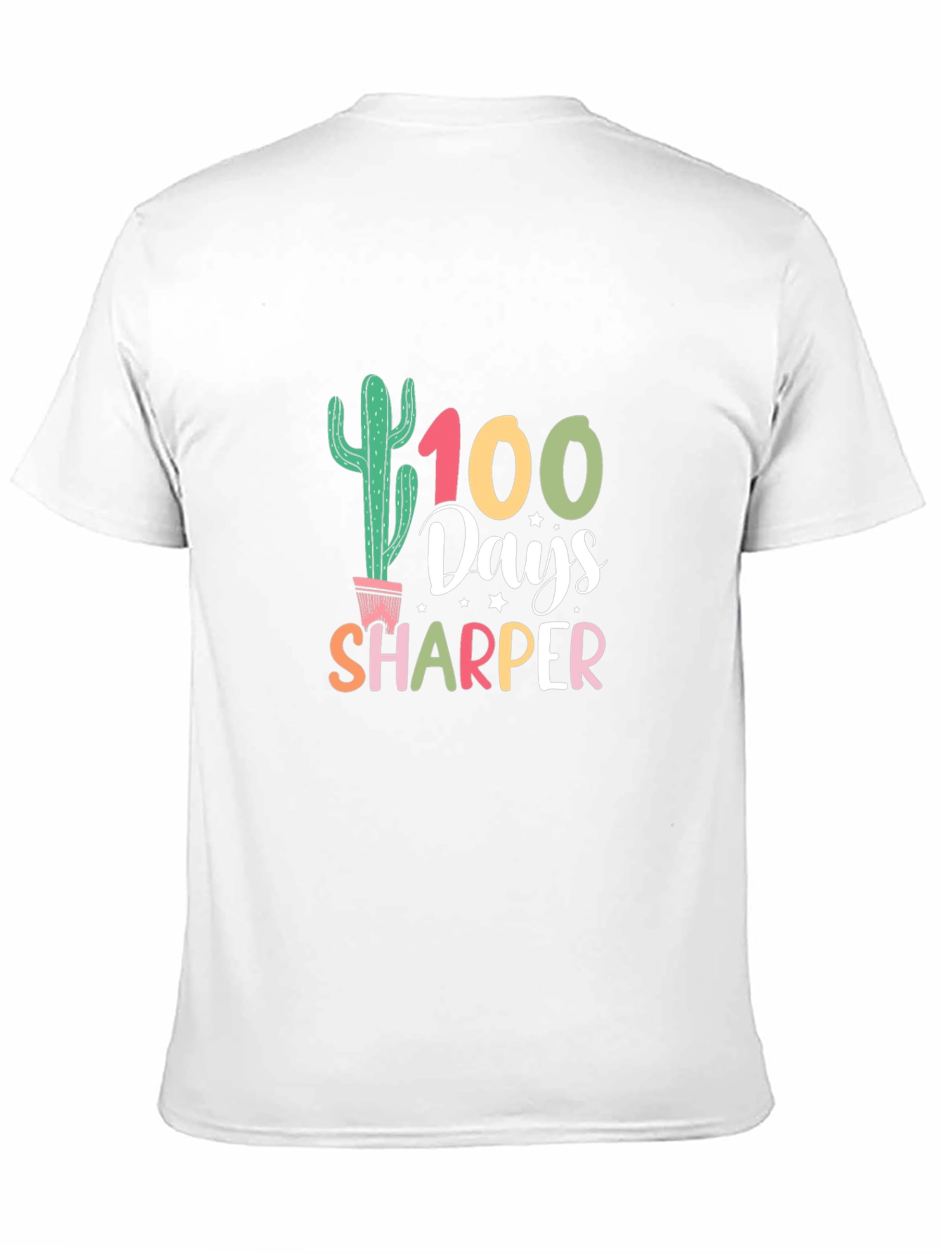 100 Days Sharper Cactus Graphic Tee