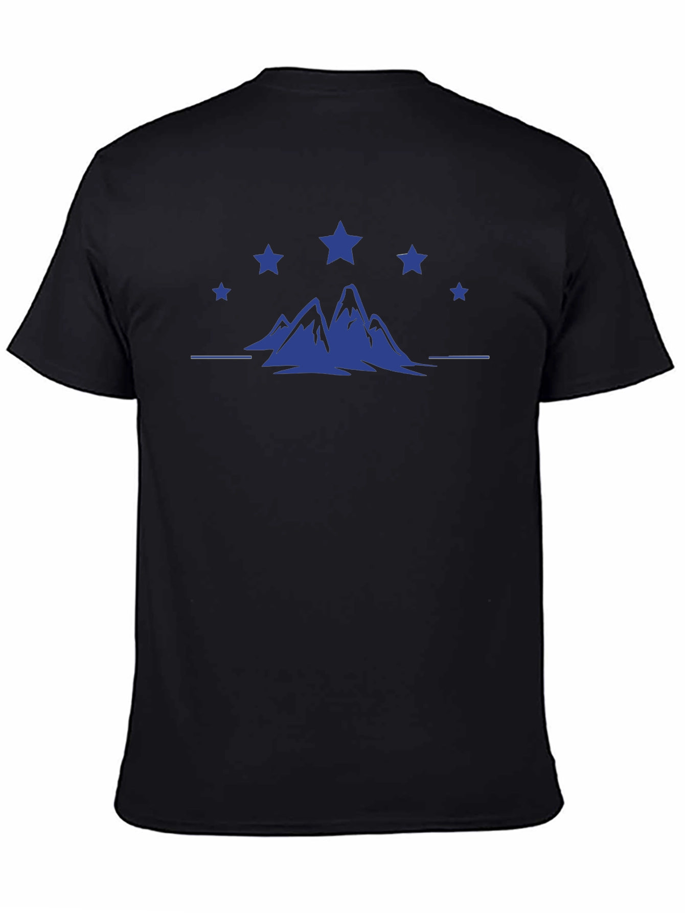 Mountain Stars Graphic Tee - Classic Style