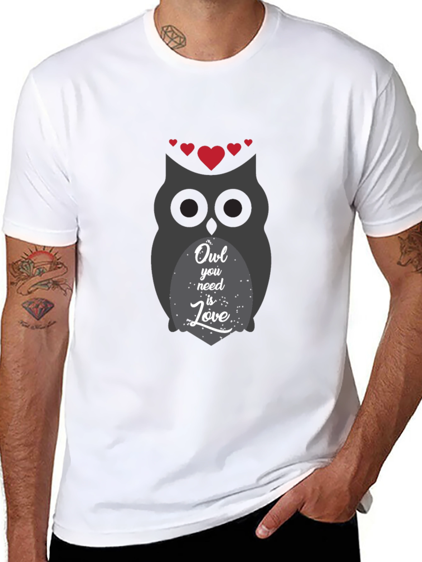 Owl You Need is Love - Graphic T-Shirt