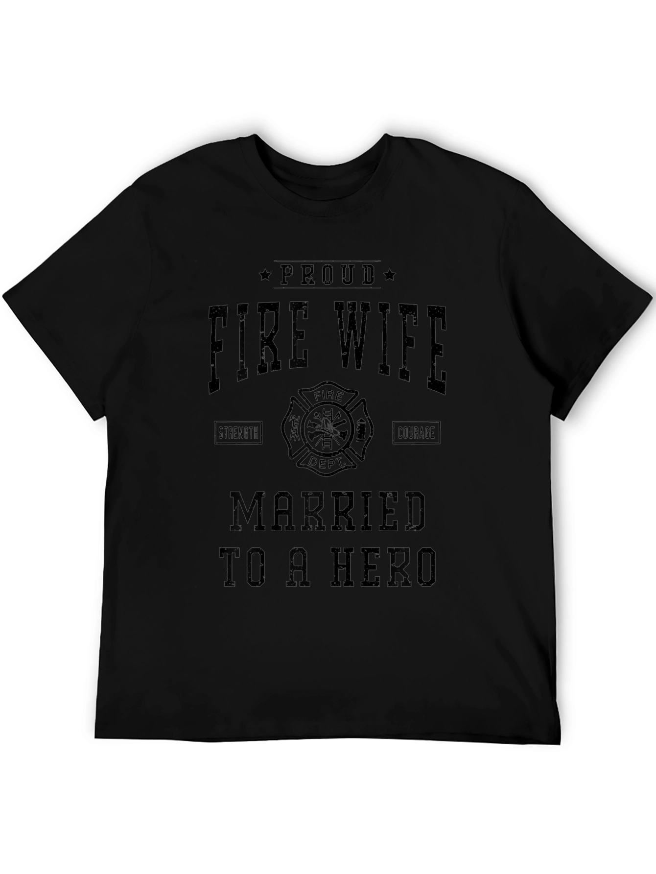 Proud Fire Wife Hero Tee