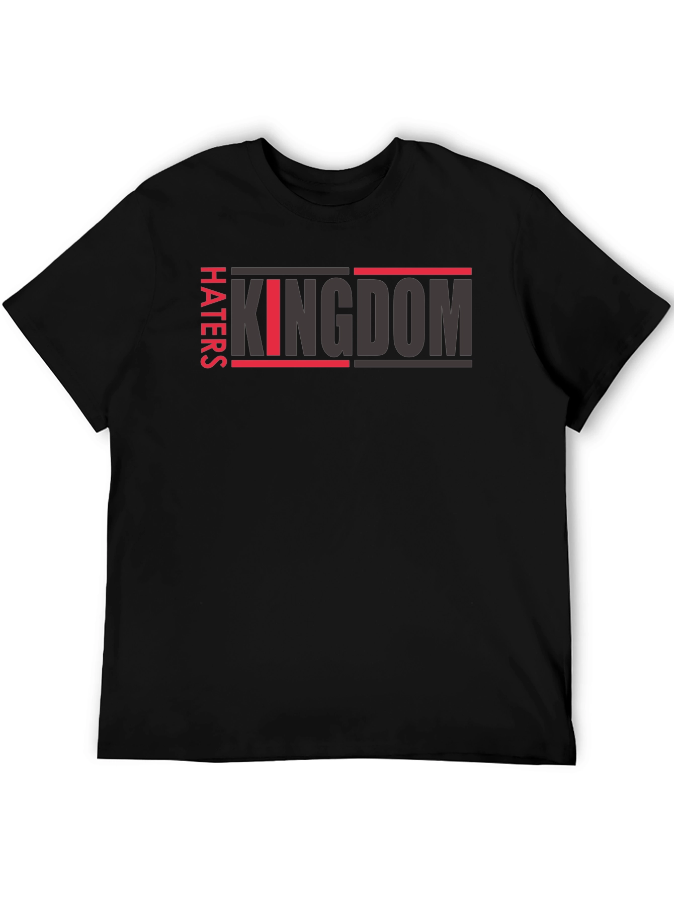 Haters Kingdom Graphic T-Shirt | Mens Black Tee