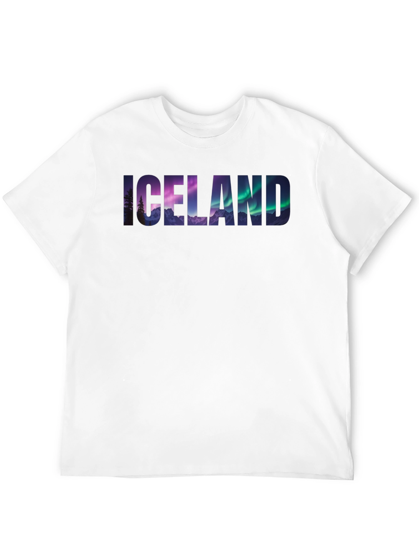 Iceland Landscape Graphic T-Shirt