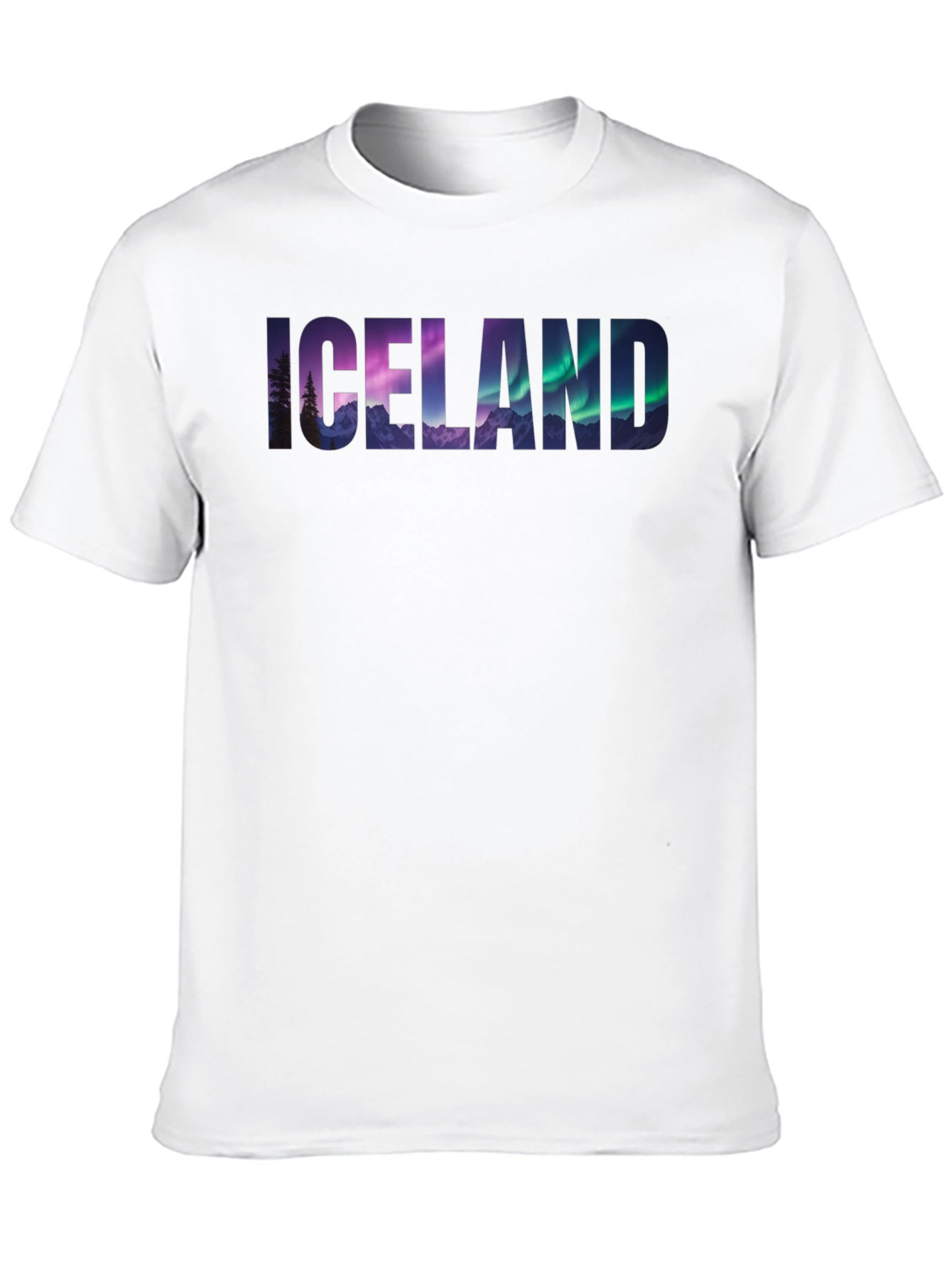 Iceland Landscape Graphic T-Shirt