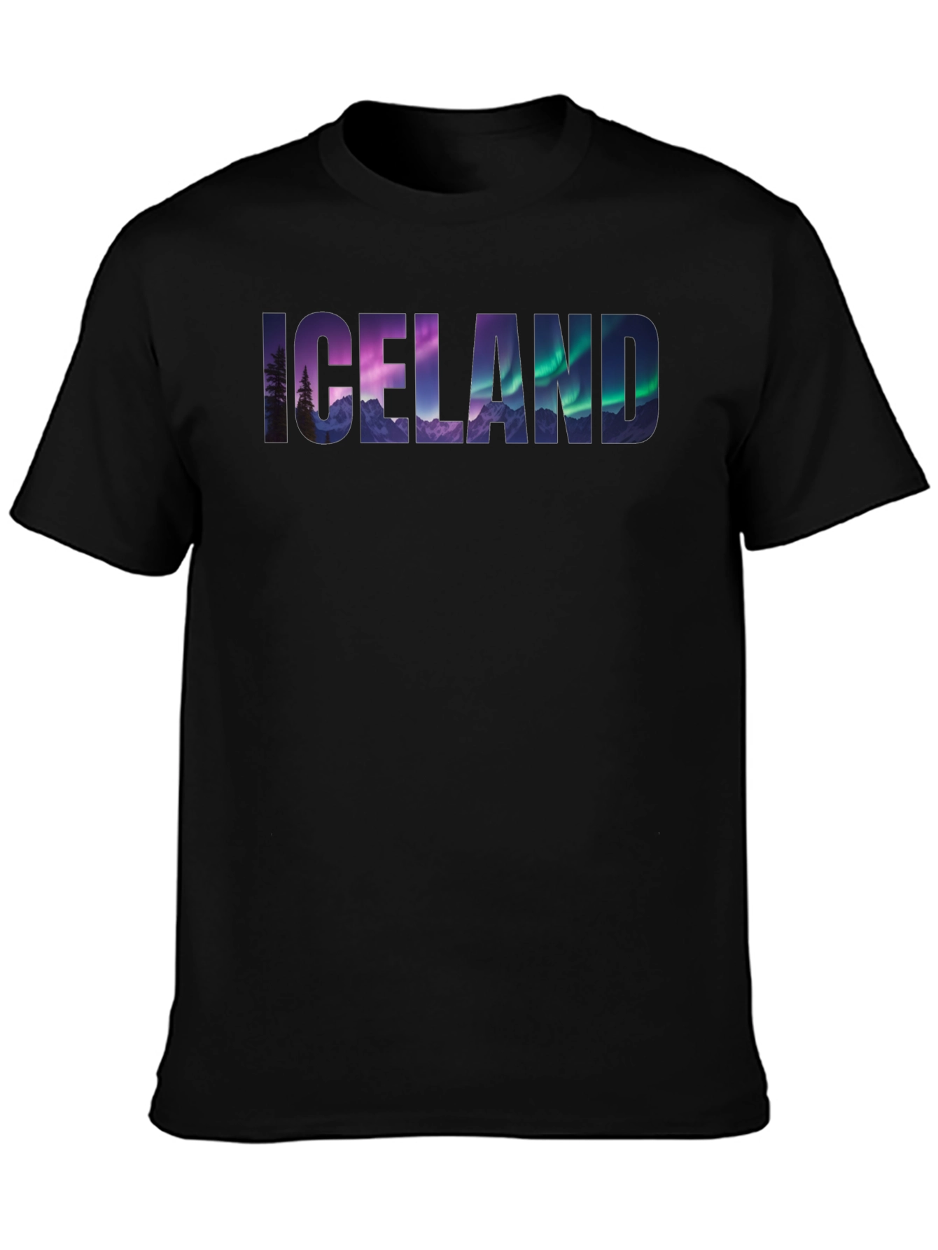 Iceland Landscape Graphic T-Shirt